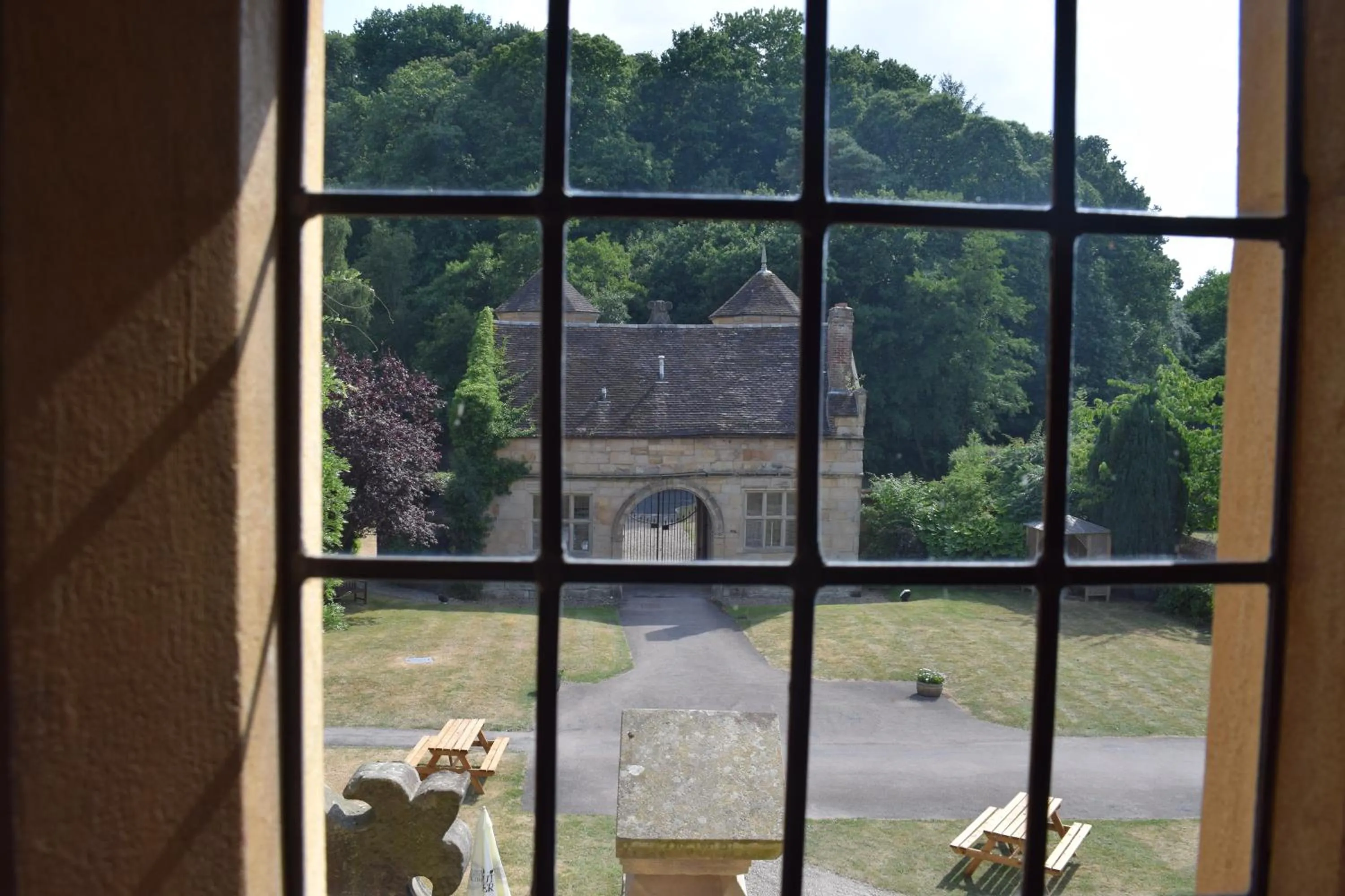 Garden view in Mercure Telford Hotel