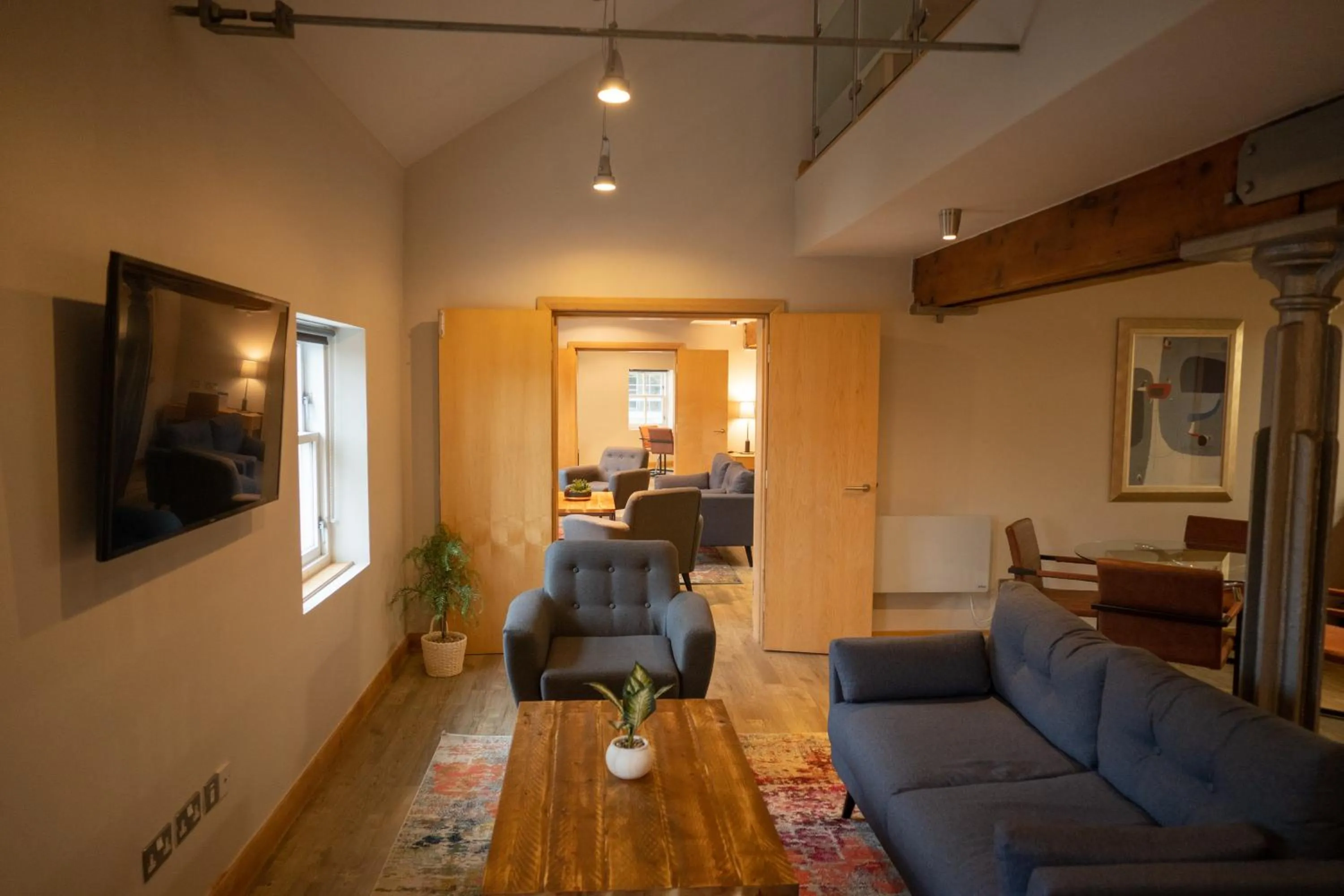 Seating area in Glasgow Argyle Hotel, BW Signature Collection