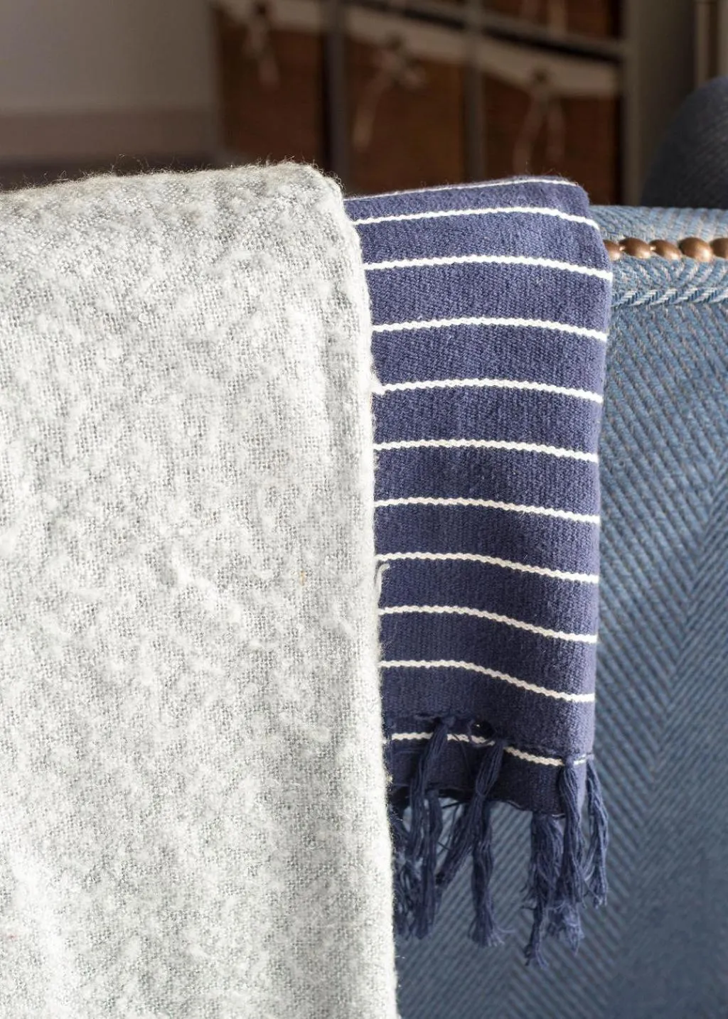 Seating area in Crafts Hill Barn