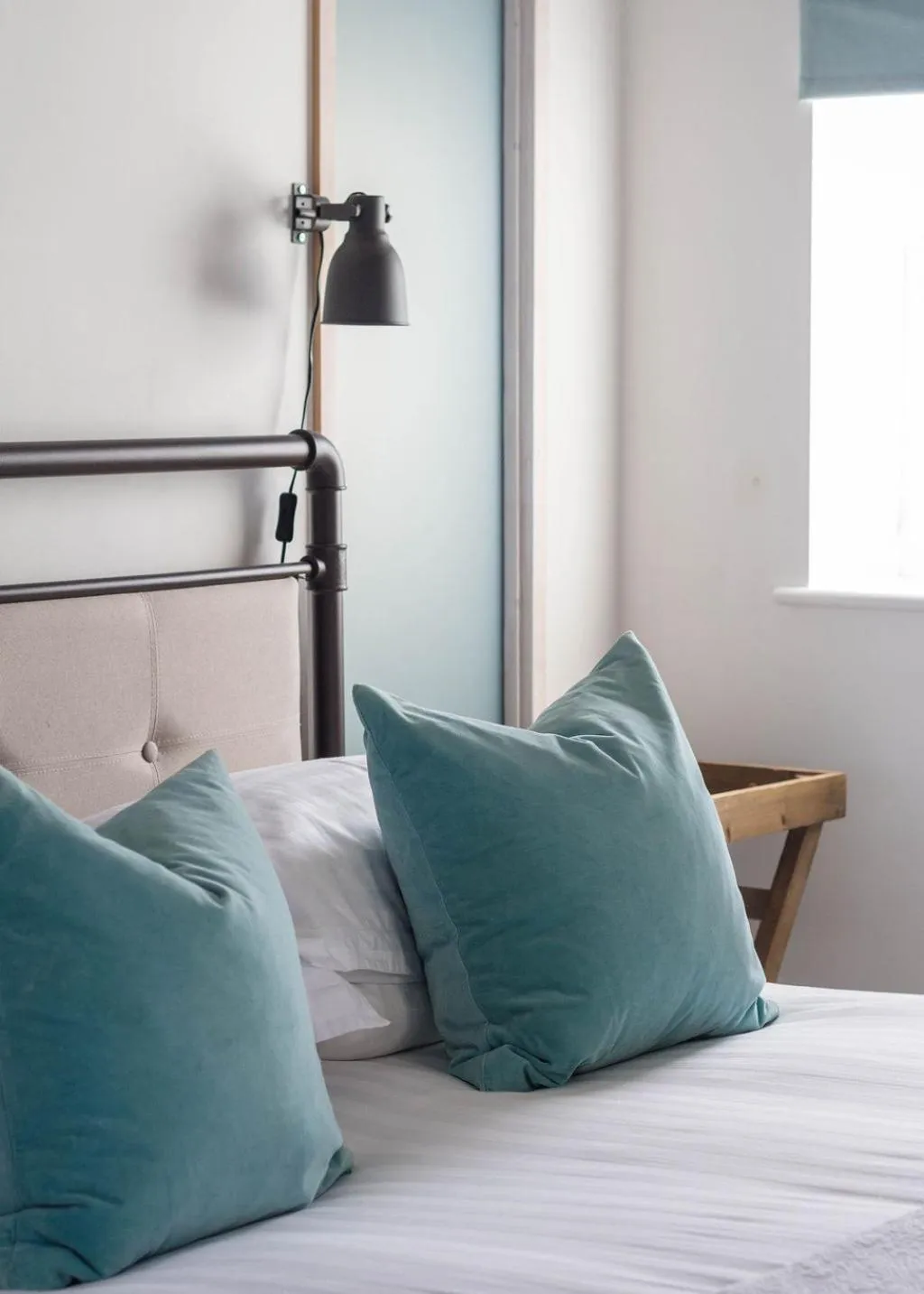 Bed in Crafts Hill Barn