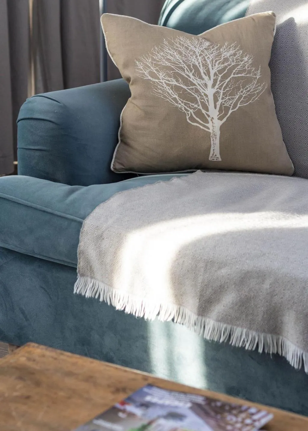 Living room in Crafts Hill Barn