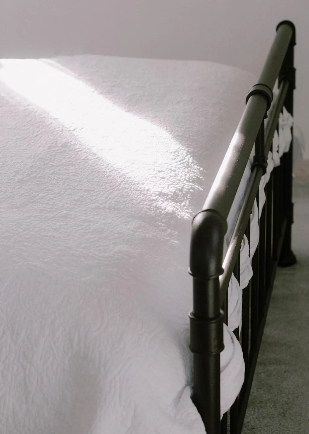 Bed in Crafts Hill Barn