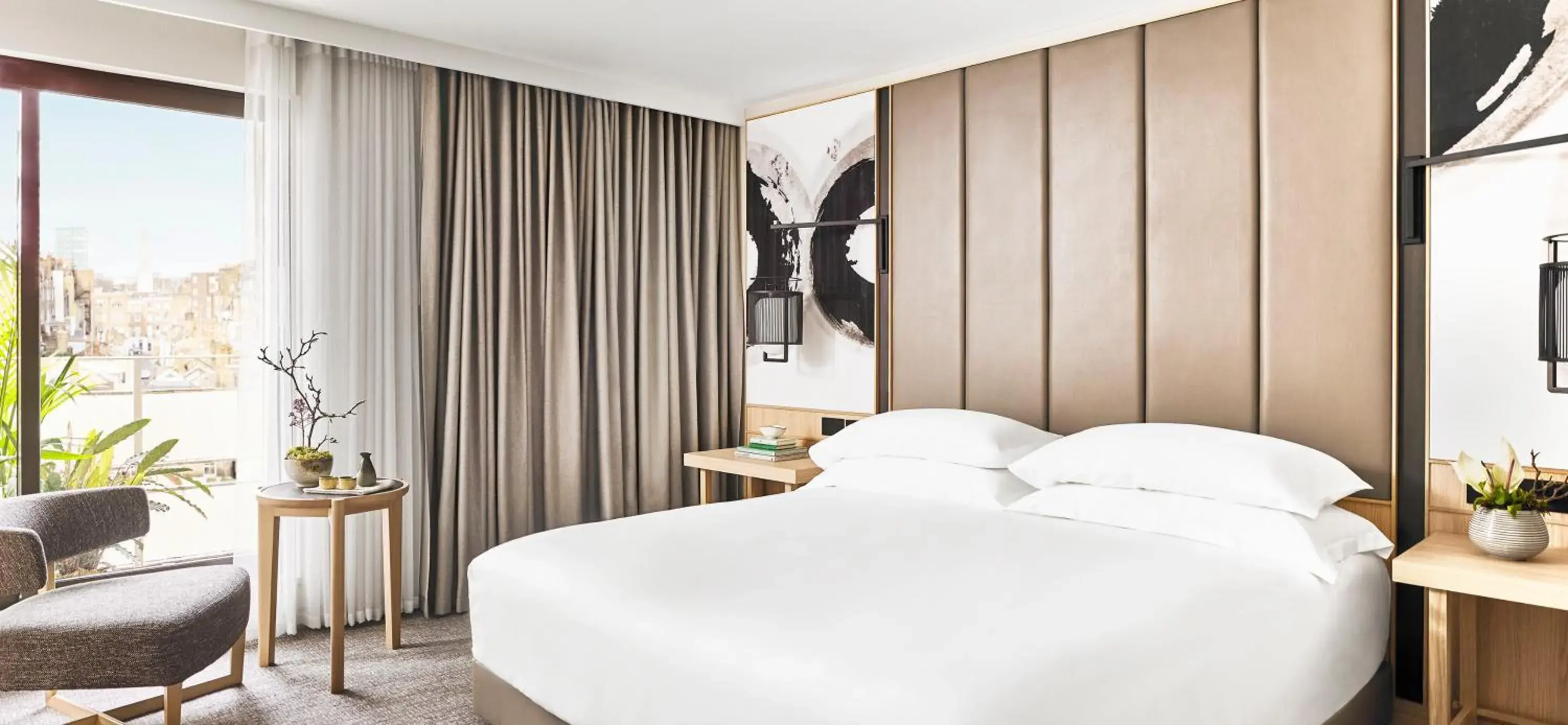 Deluxe Double Room with Balcony in Nobu Hotel London Portman Square Deluxe Double Room with Balcony in Nobu Hotel London Portman Square