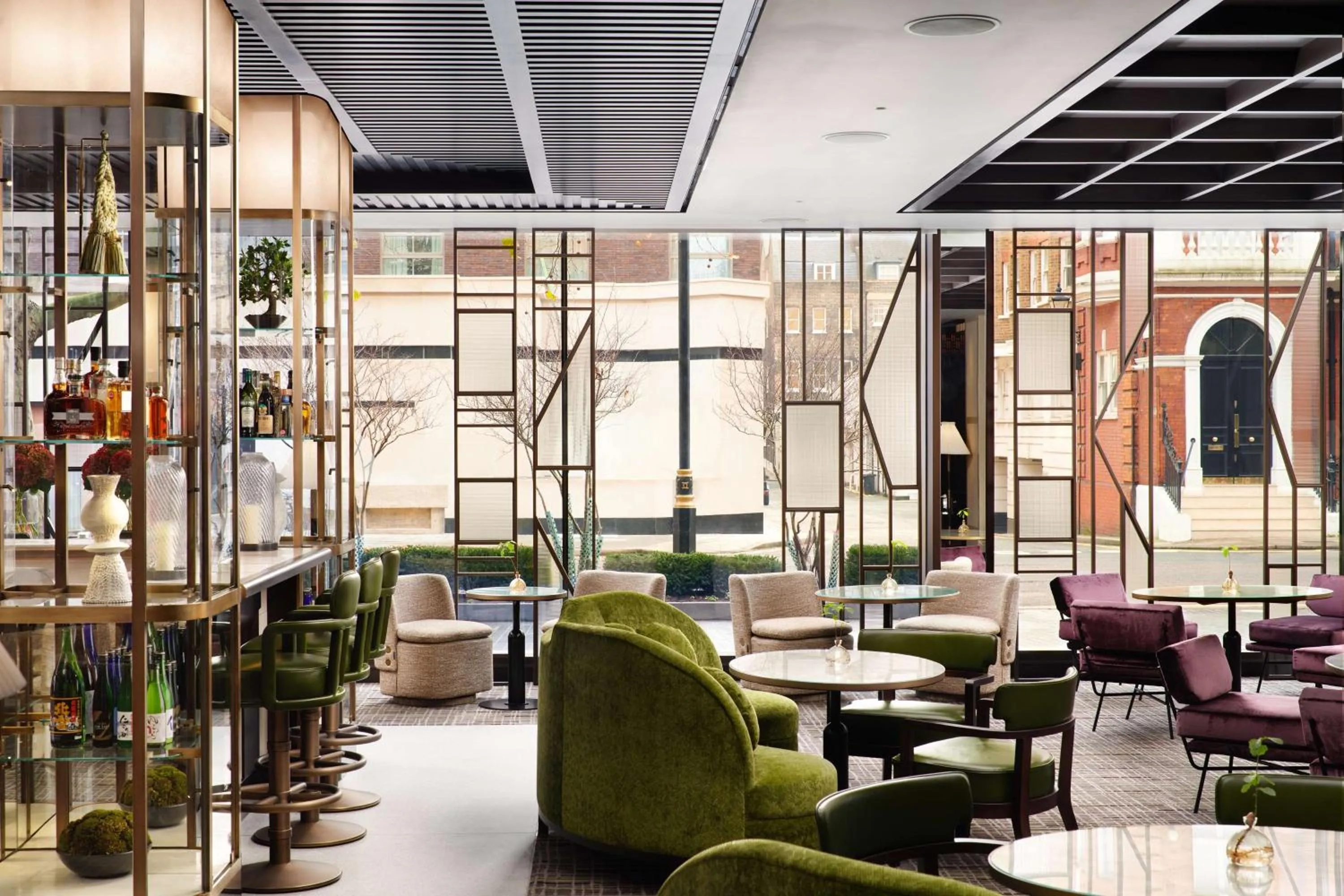 Lounge or bar in Nobu Hotel London Portman Square