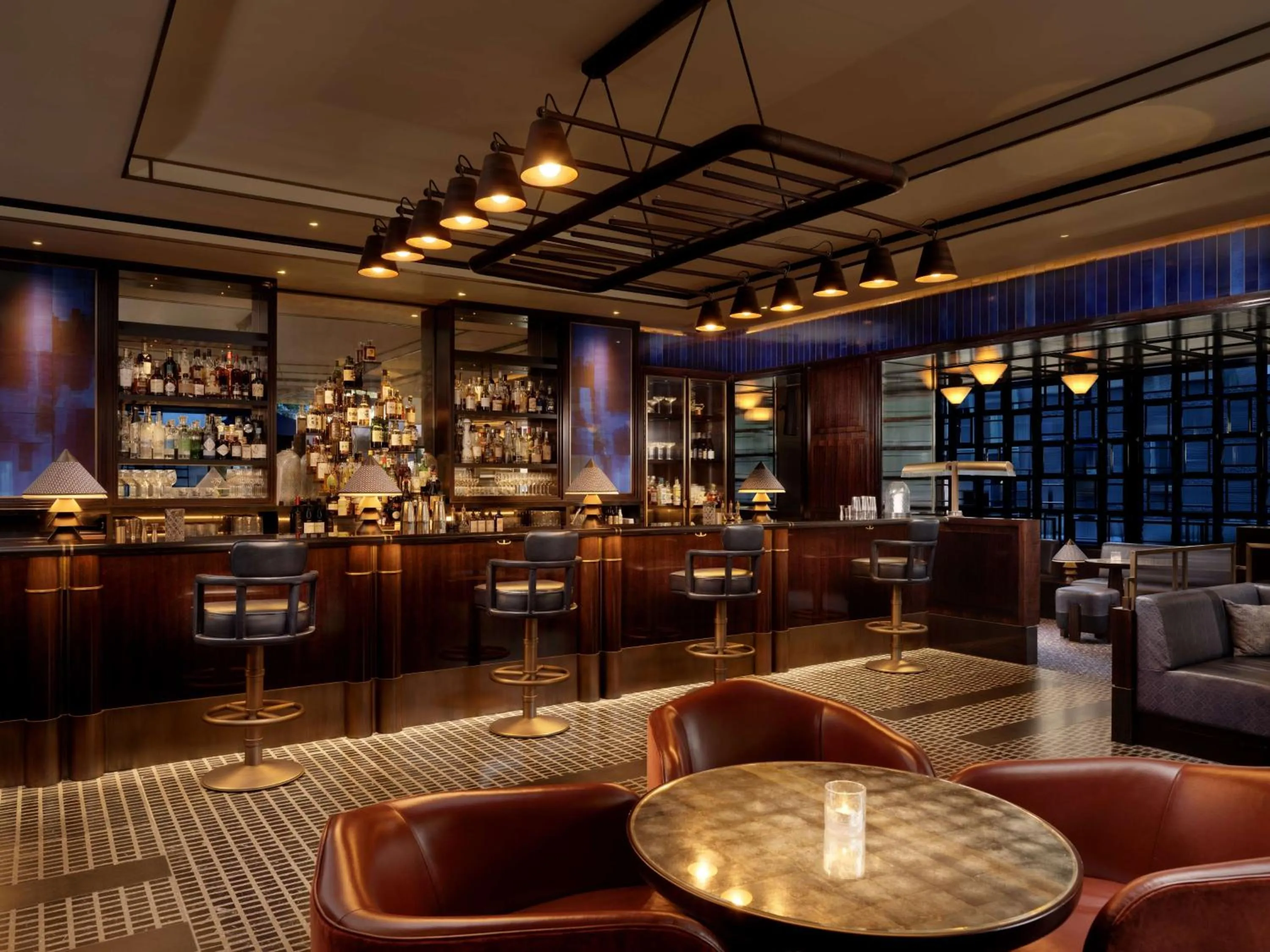 Lounge or bar in Nobu Hotel London Portman Square