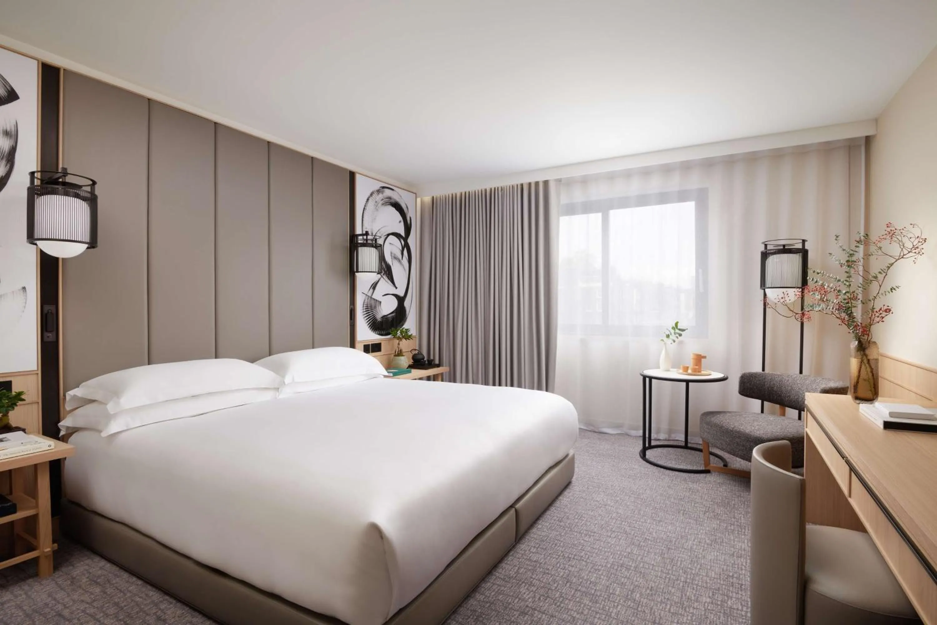 Photo of the whole room, Bed in Nobu Hotel London Portman Square