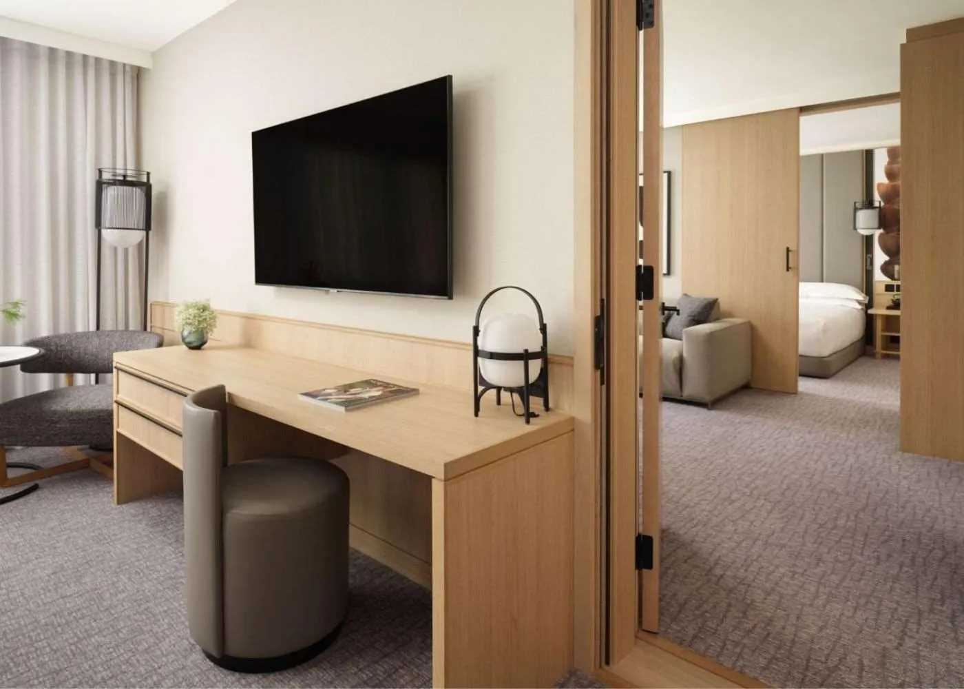 Bedroom in Nobu Hotel London Portman Square