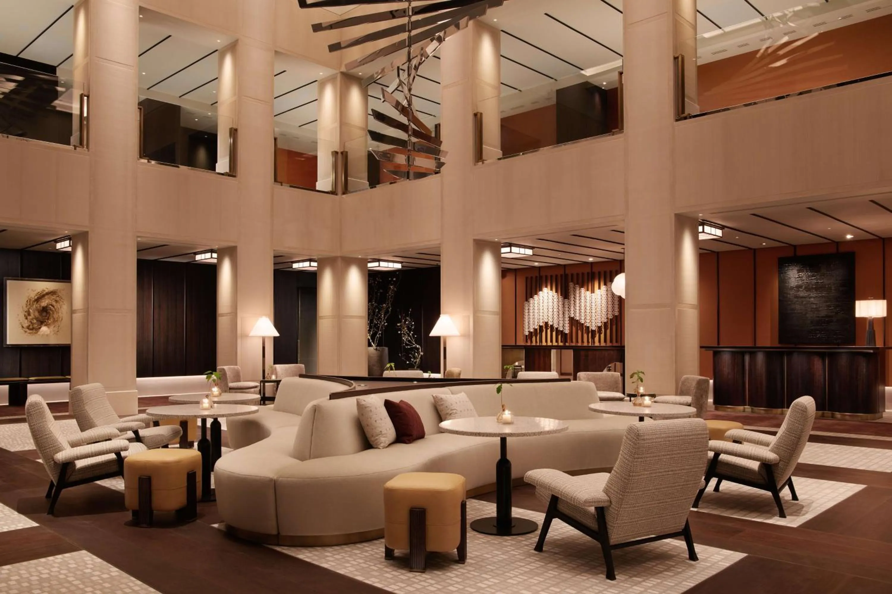 Lobby or reception in Nobu Hotel London Portman Square