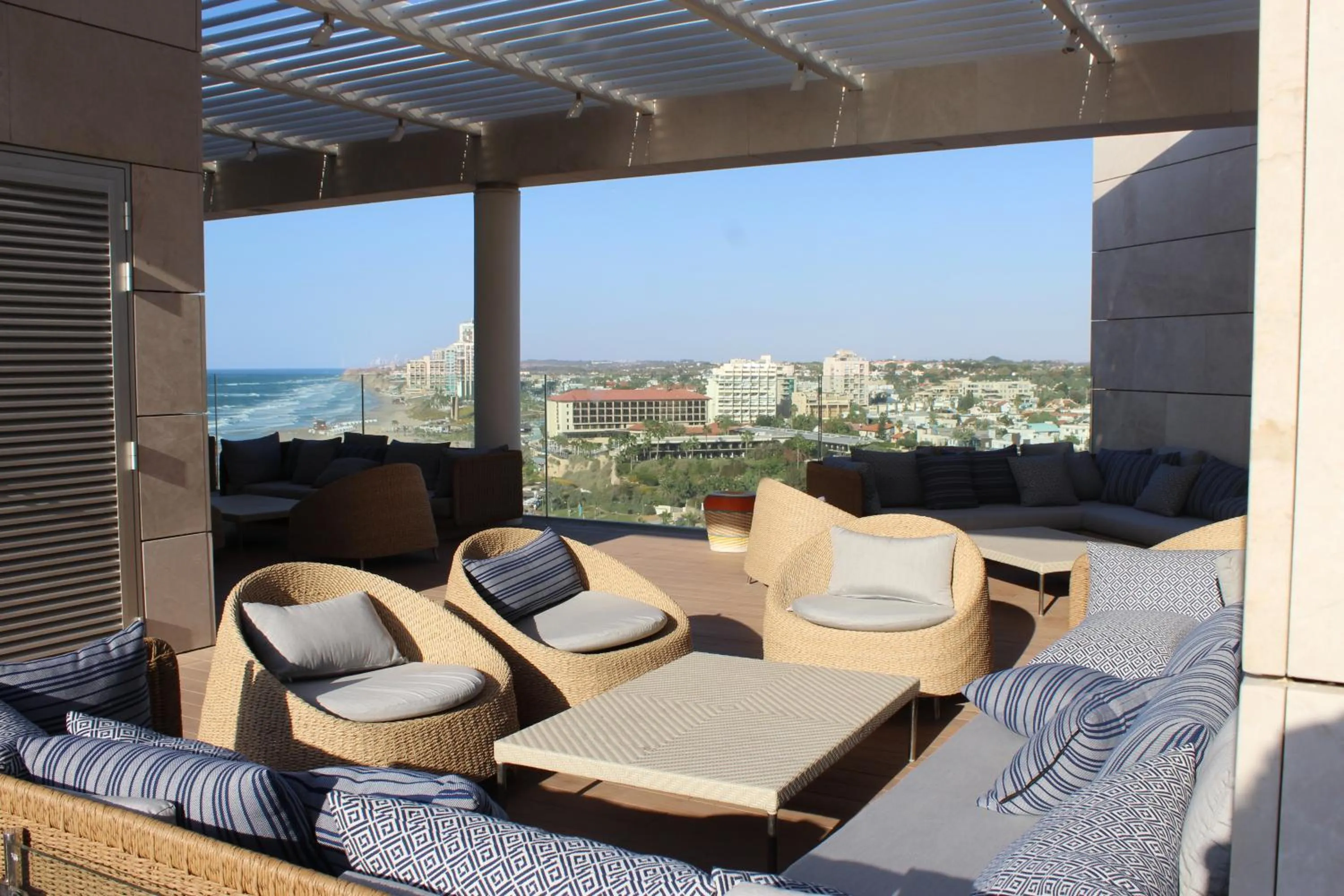 Balcony/Terrace in First Class Marina Herzlia