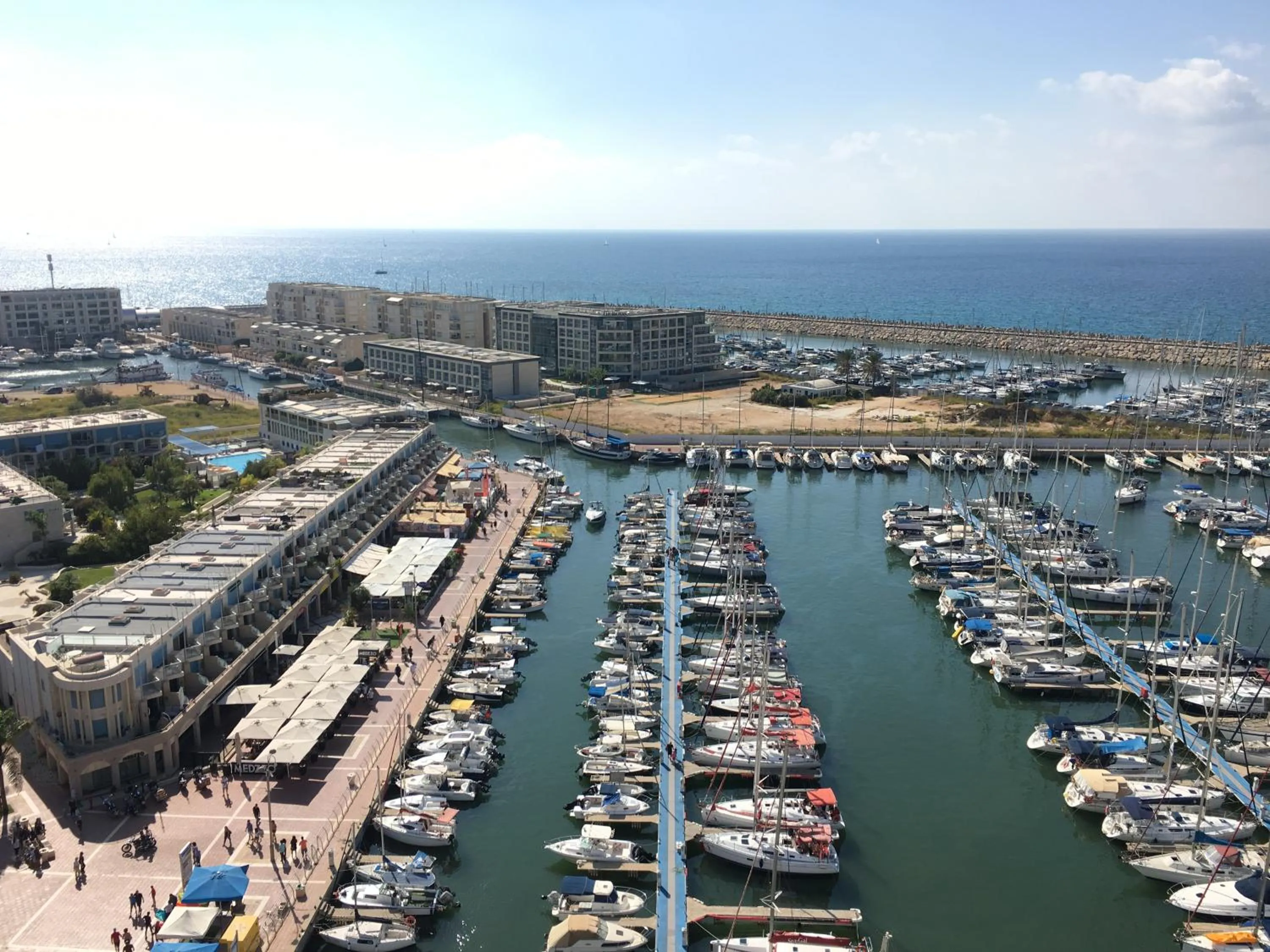 Sea view in First Class Marina Herzlia