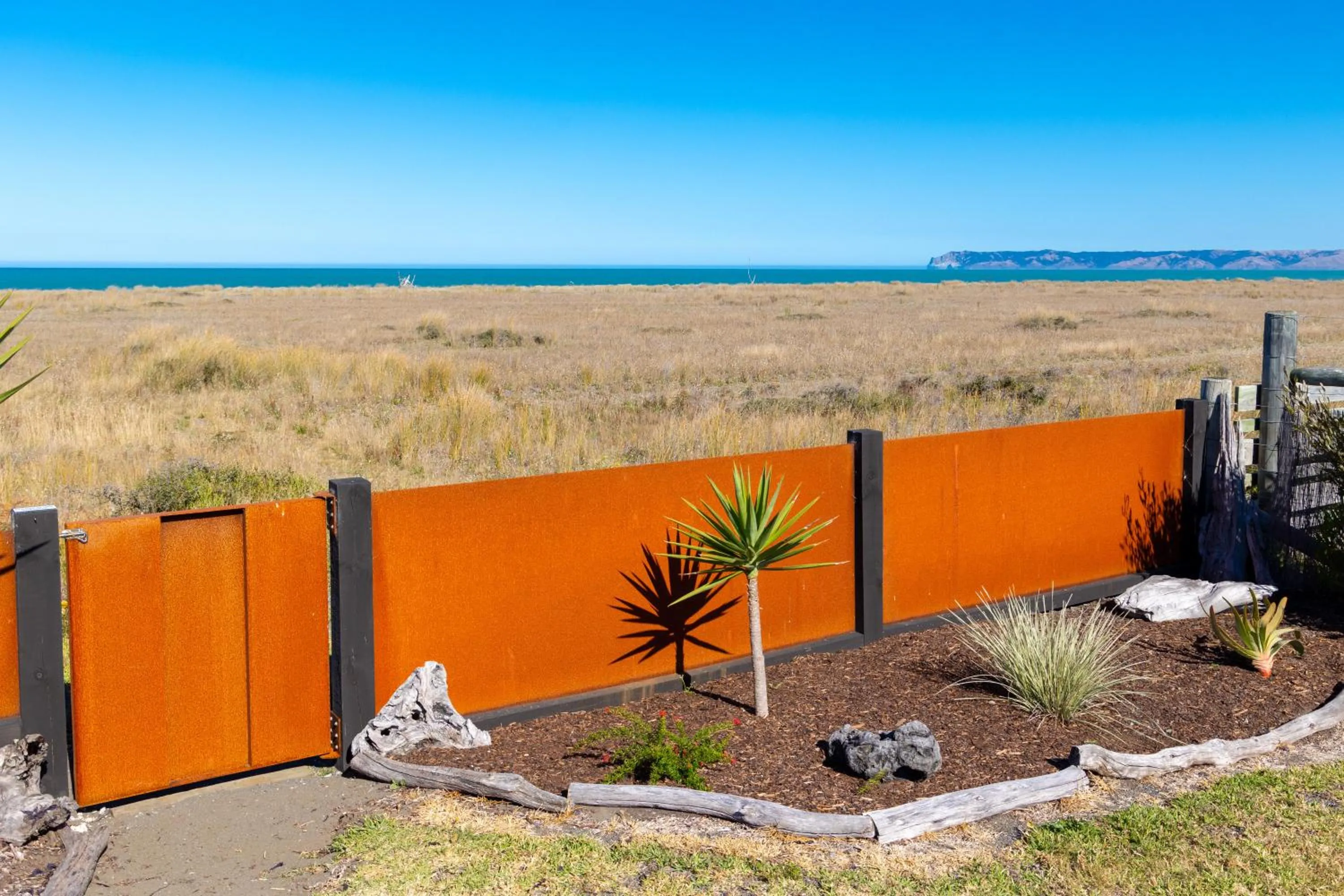 Garden view in Ocean View Beachfront Apartment