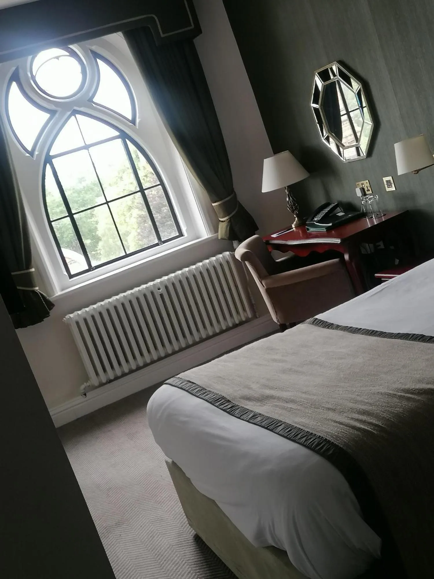 Bed in The Elvetham Hotel