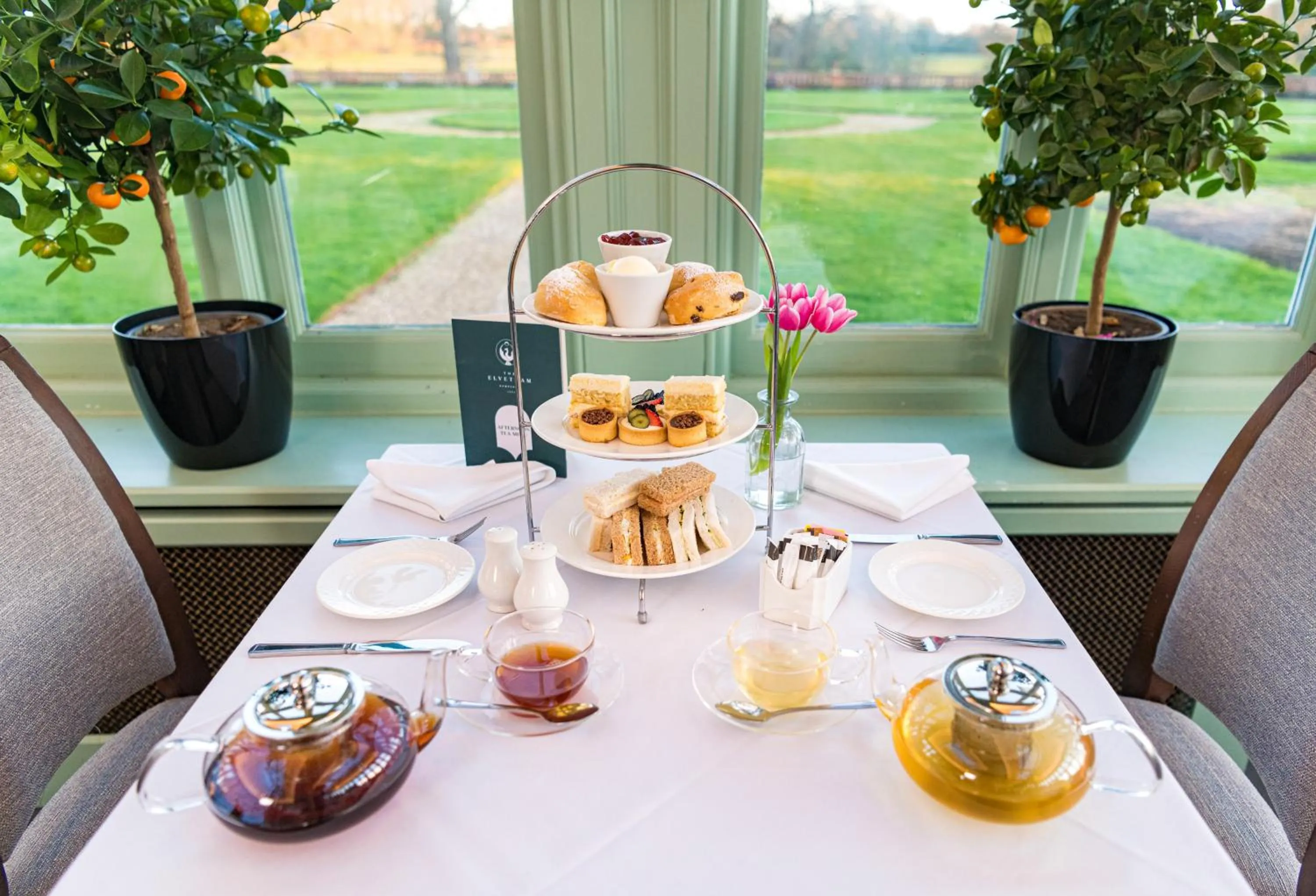 Food and drinks in The Elvetham Hotel