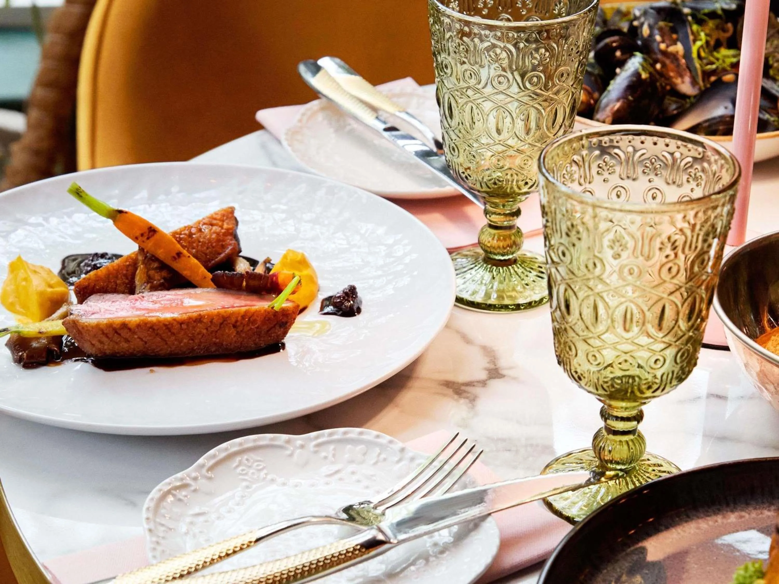 Restaurant/places to eat in Pullman London St Pancras