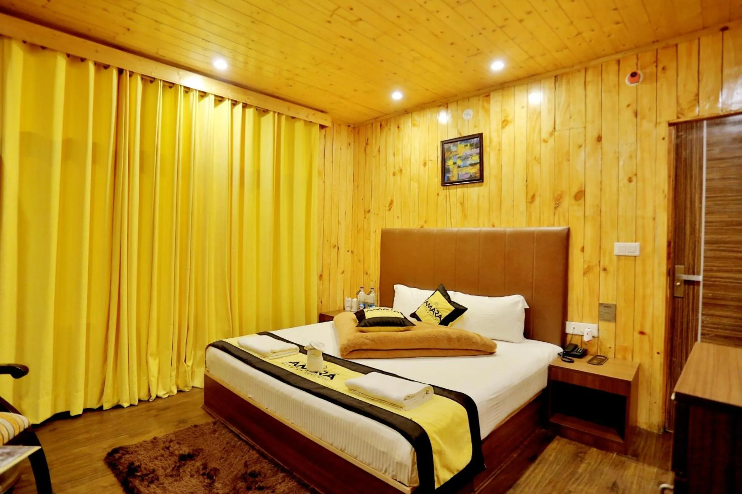Bedroom in Amara Resorts Manali