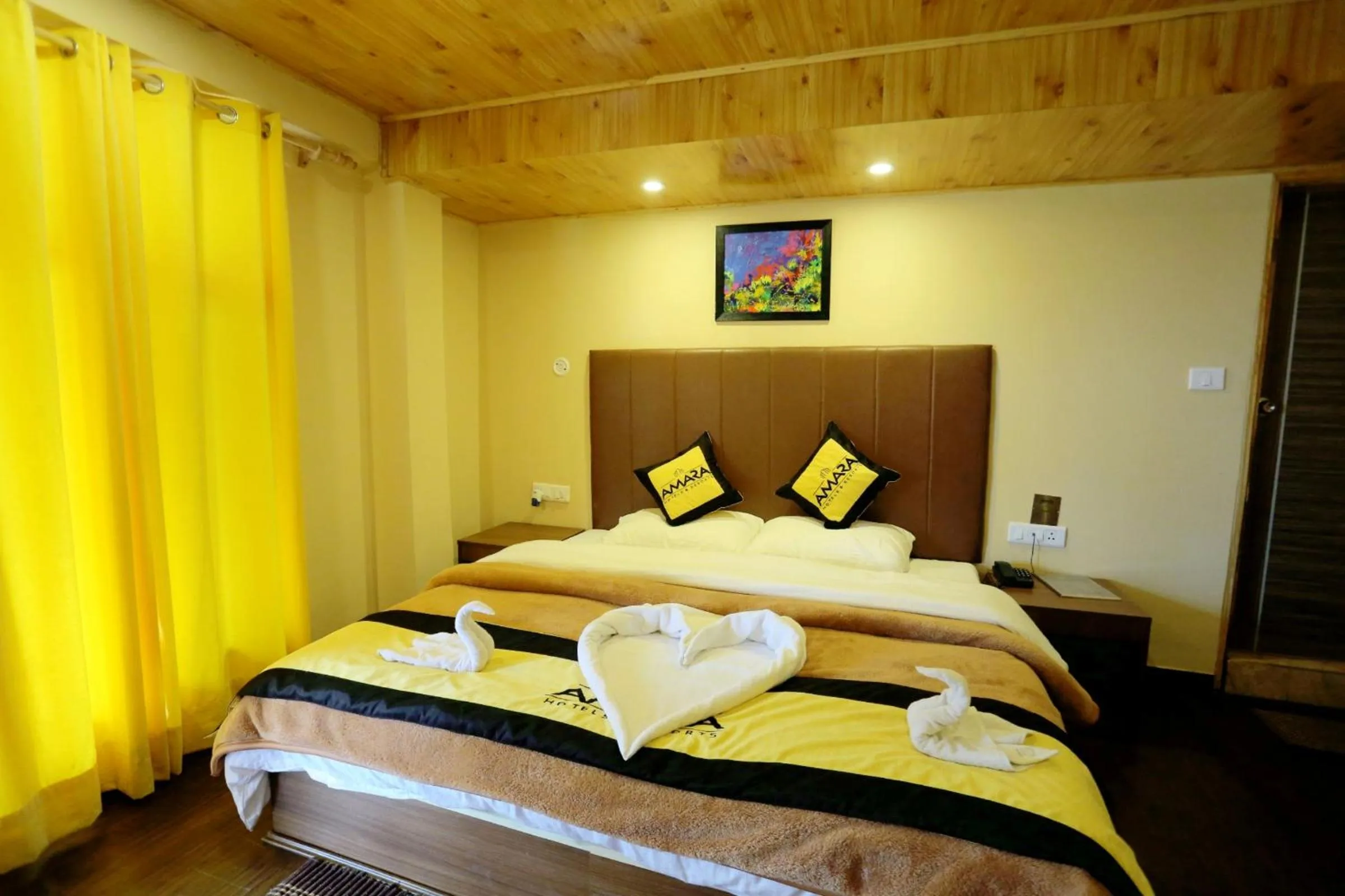 Bedroom in Amara Resorts Manali