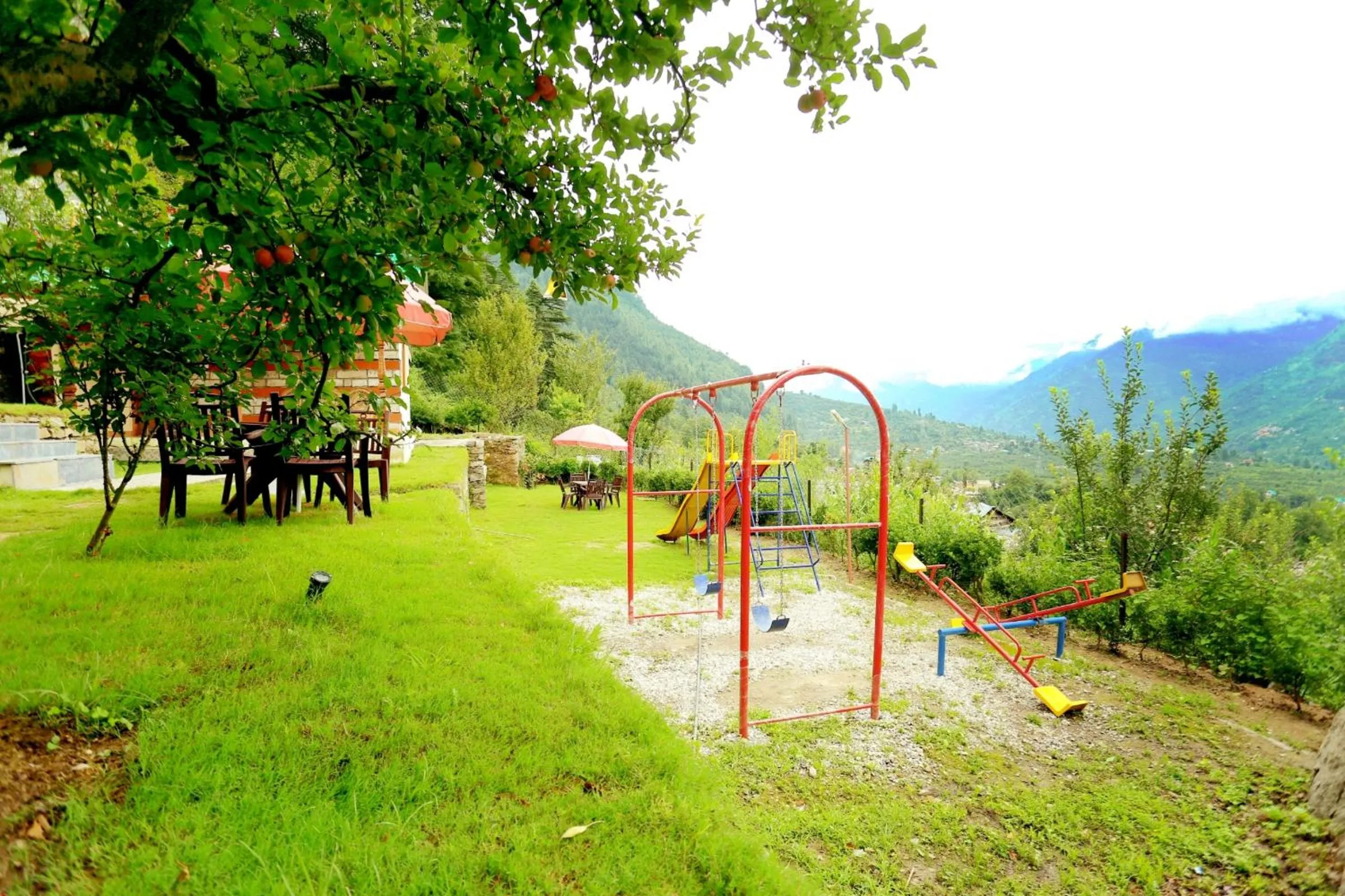 Children play ground in Amara Resorts Manali