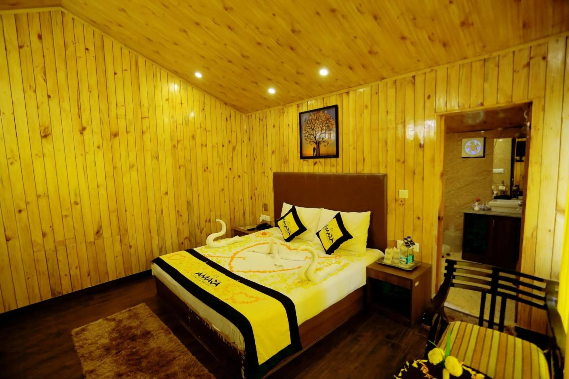 Bedroom in Amara Resorts Manali