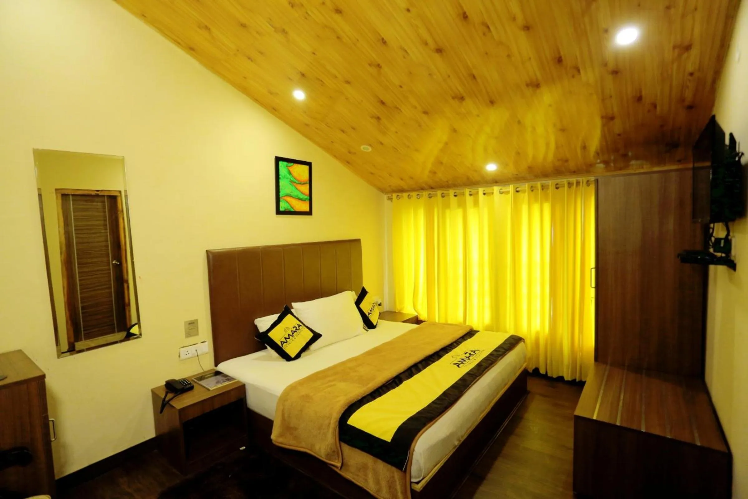 Bedroom in Amara Resorts Manali
