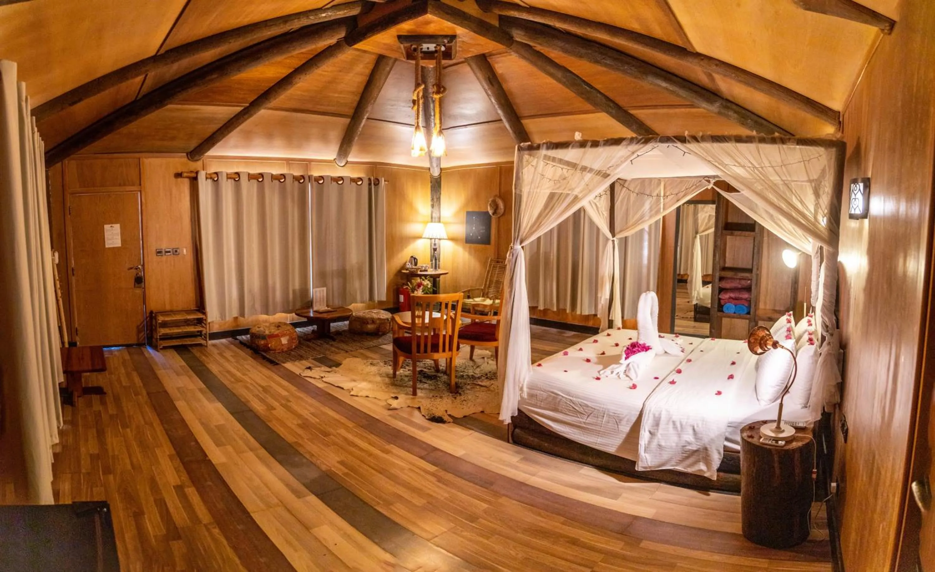 Photo of the whole room, Bed in Souly Ecolodge Salalah