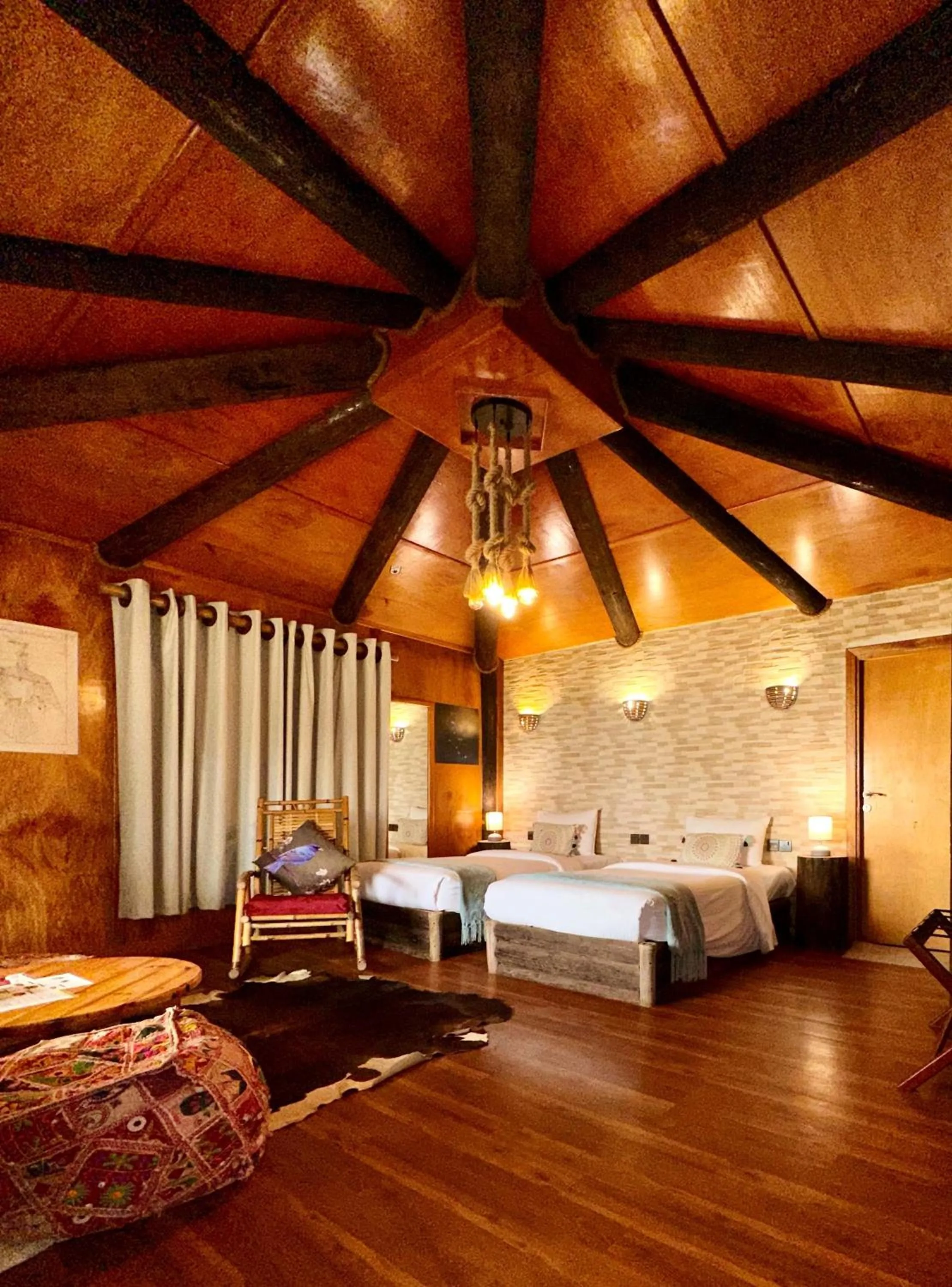 Photo of the whole room, Bed in Souly Ecolodge Salalah