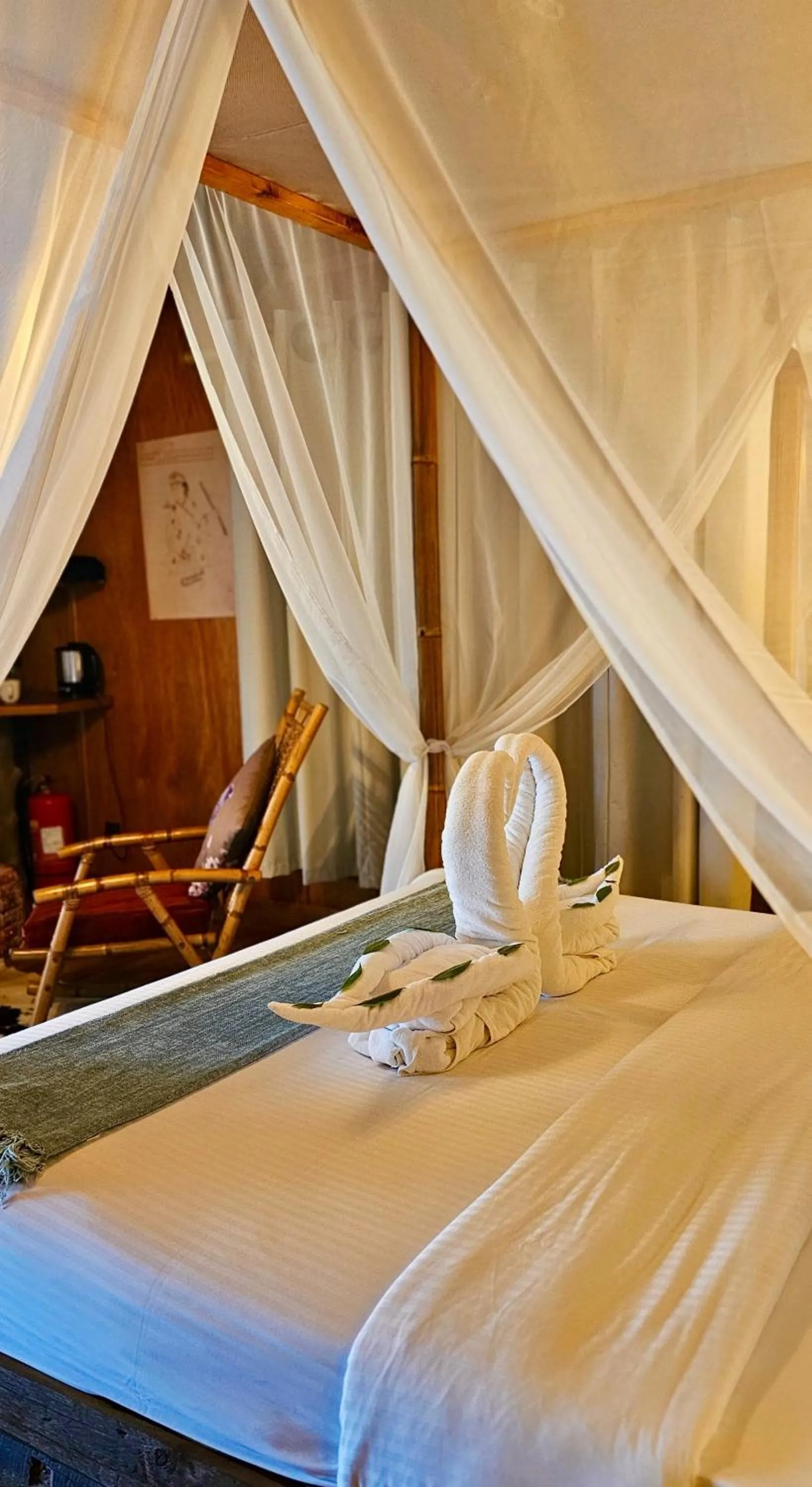 Bed in Souly Ecolodge Salalah