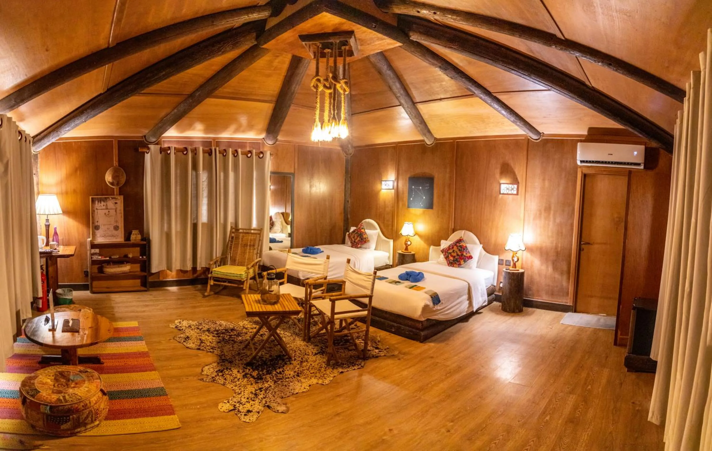 Photo of the whole room, Bed in Souly Ecolodge Salalah