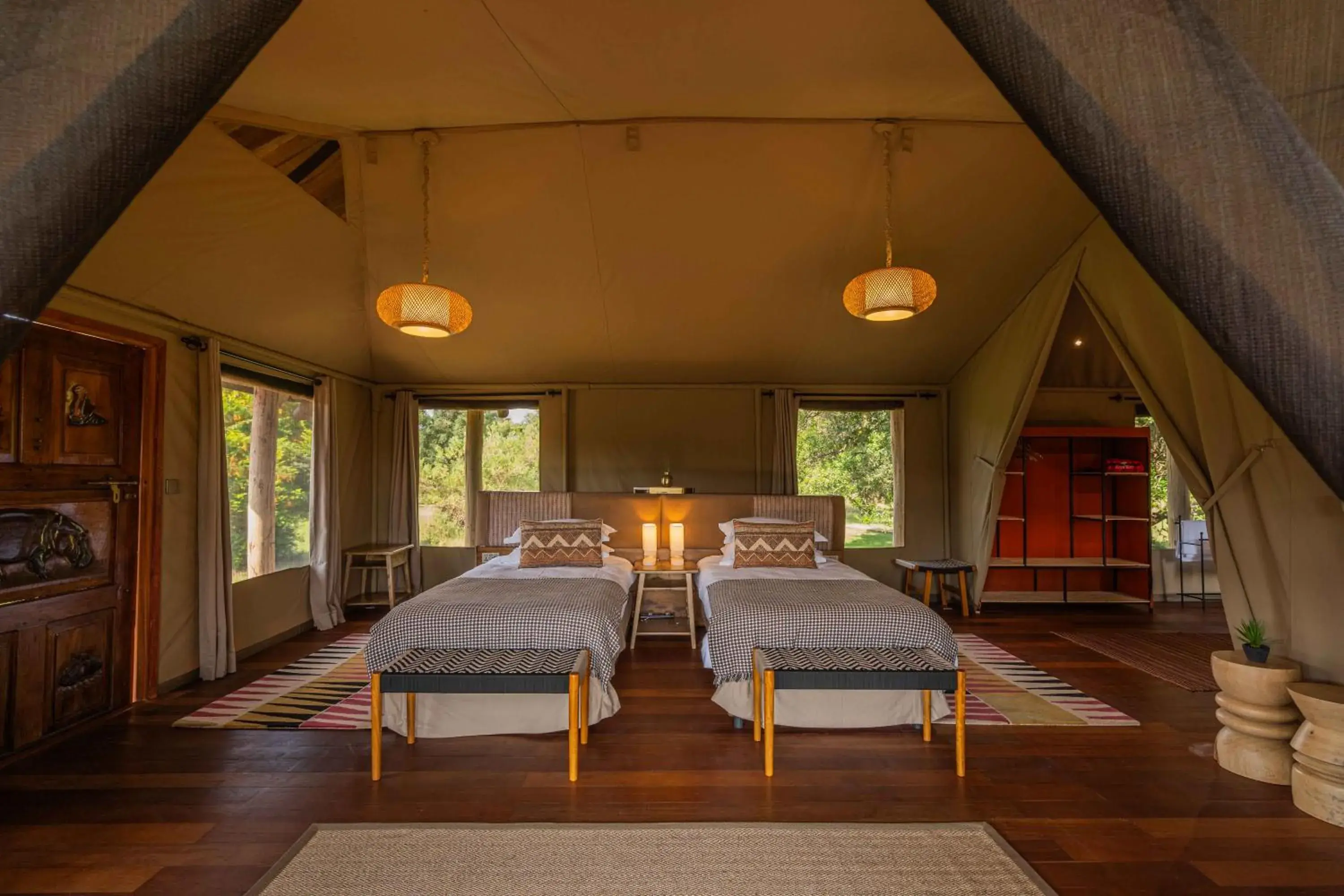 Twin Room - single occupancy in Royal Mara Safari Lodge Twin Room - single occupancy in Royal Mara Safari Lodge