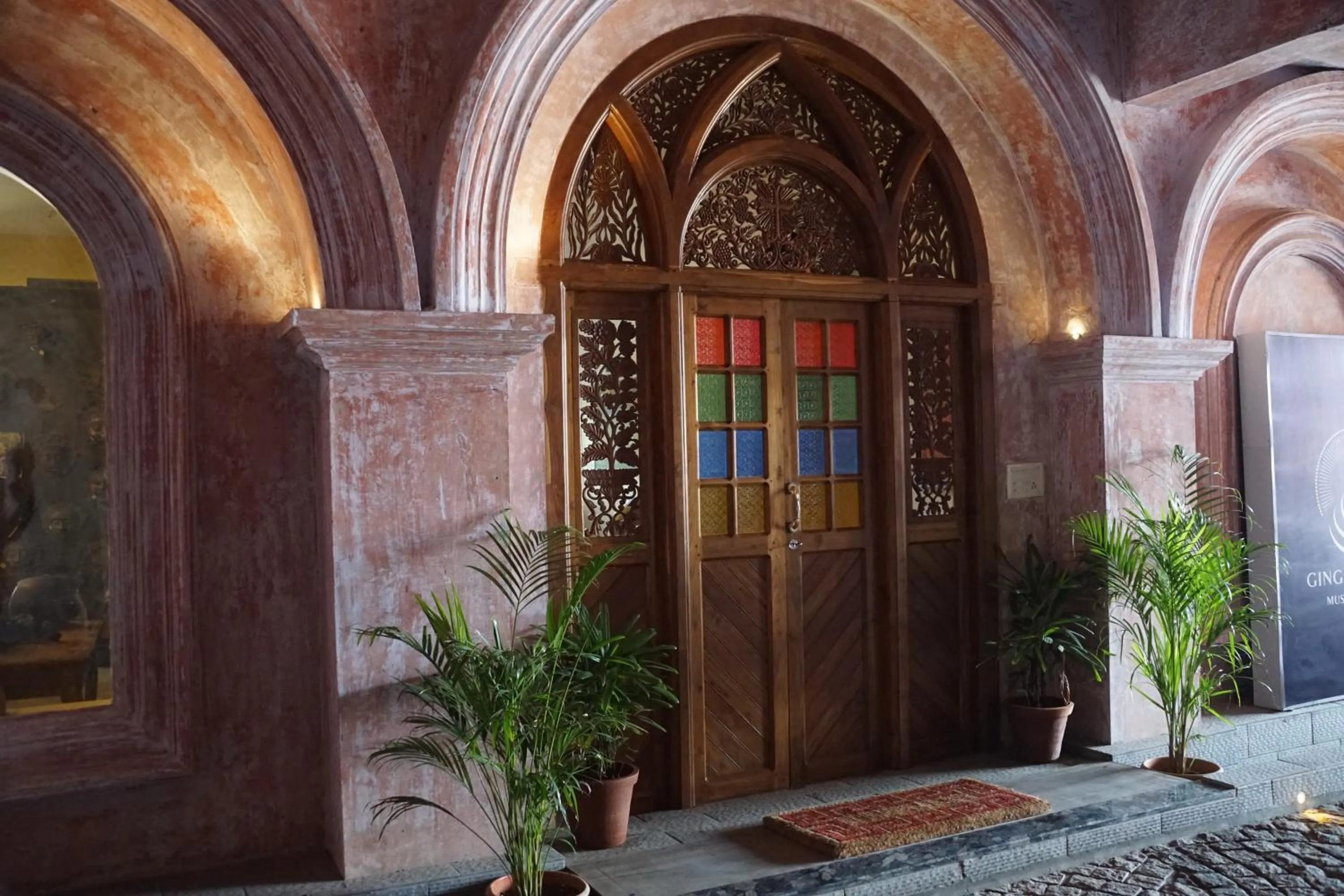 Decorative detail in Ginger House Museum Hotel