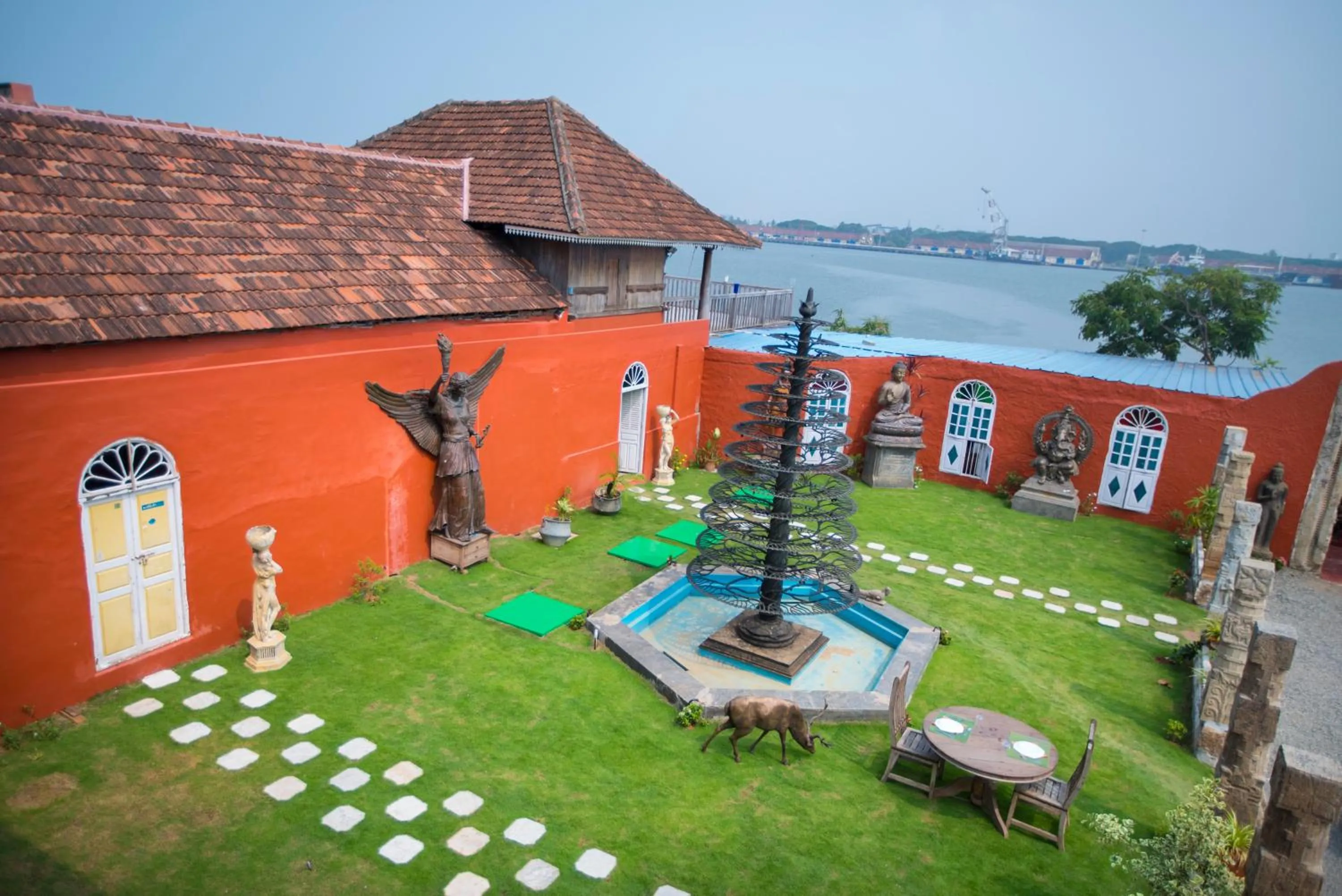 Sea view in Ginger House Museum Hotel