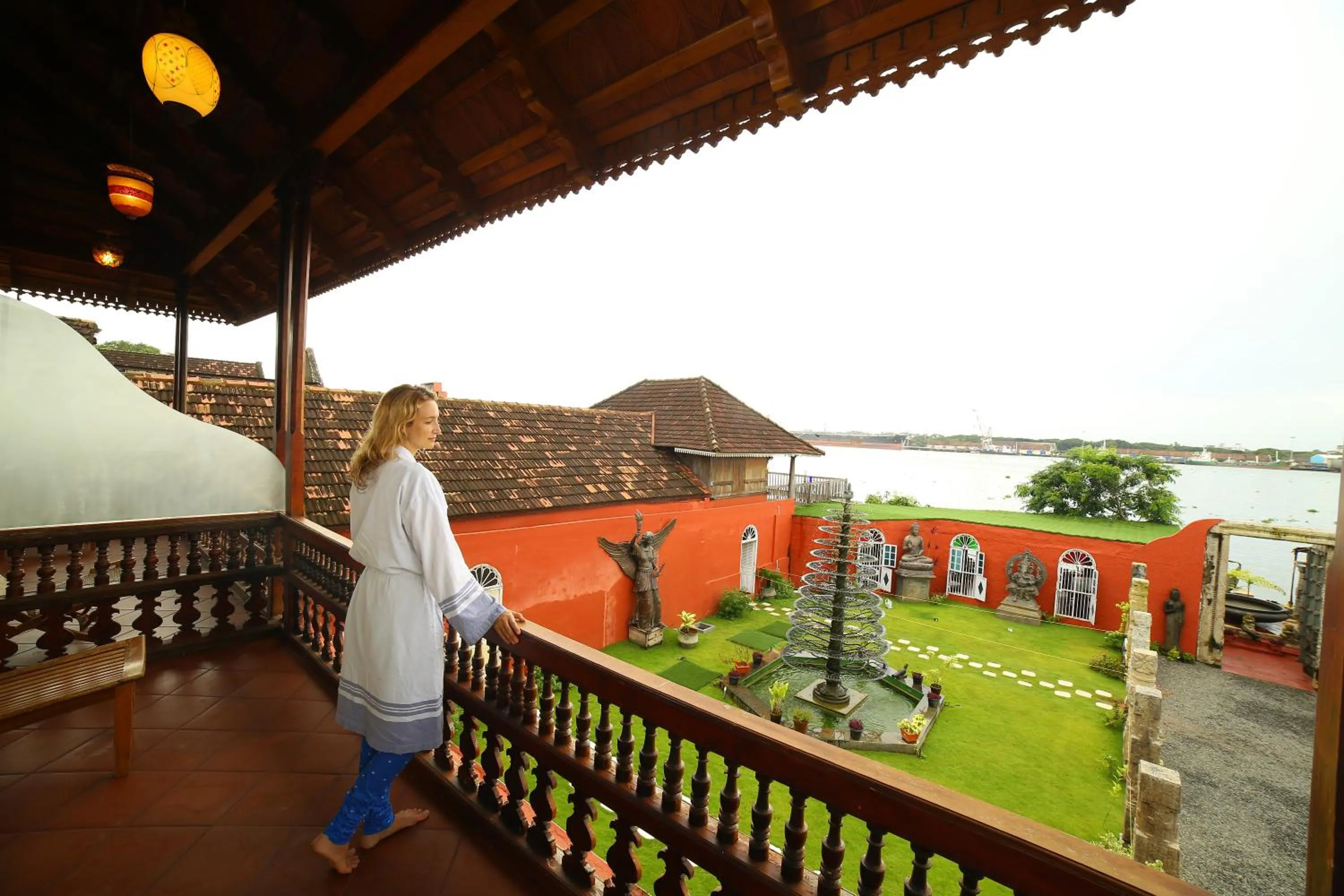 Balcony/Terrace in Ginger House Museum Hotel