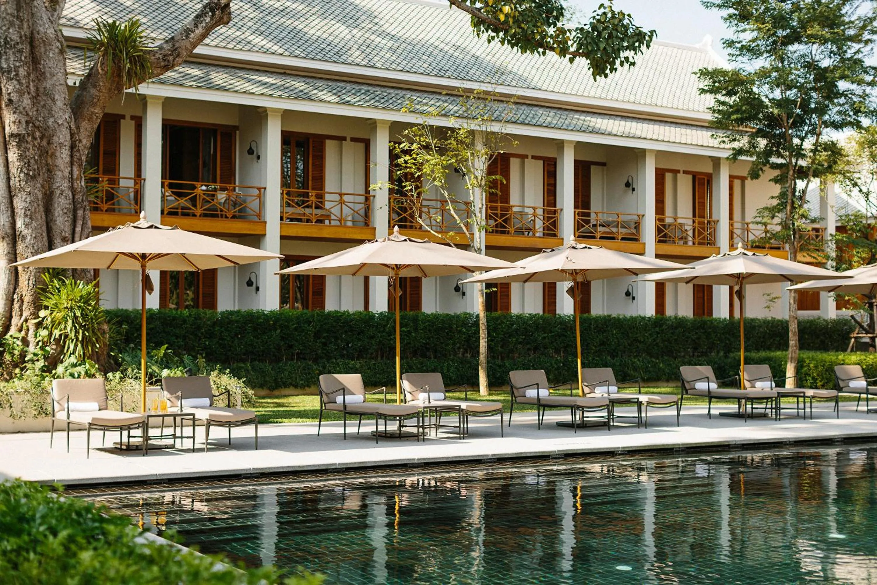 Swimming pool in Avani+ Luang Prabang Hotel