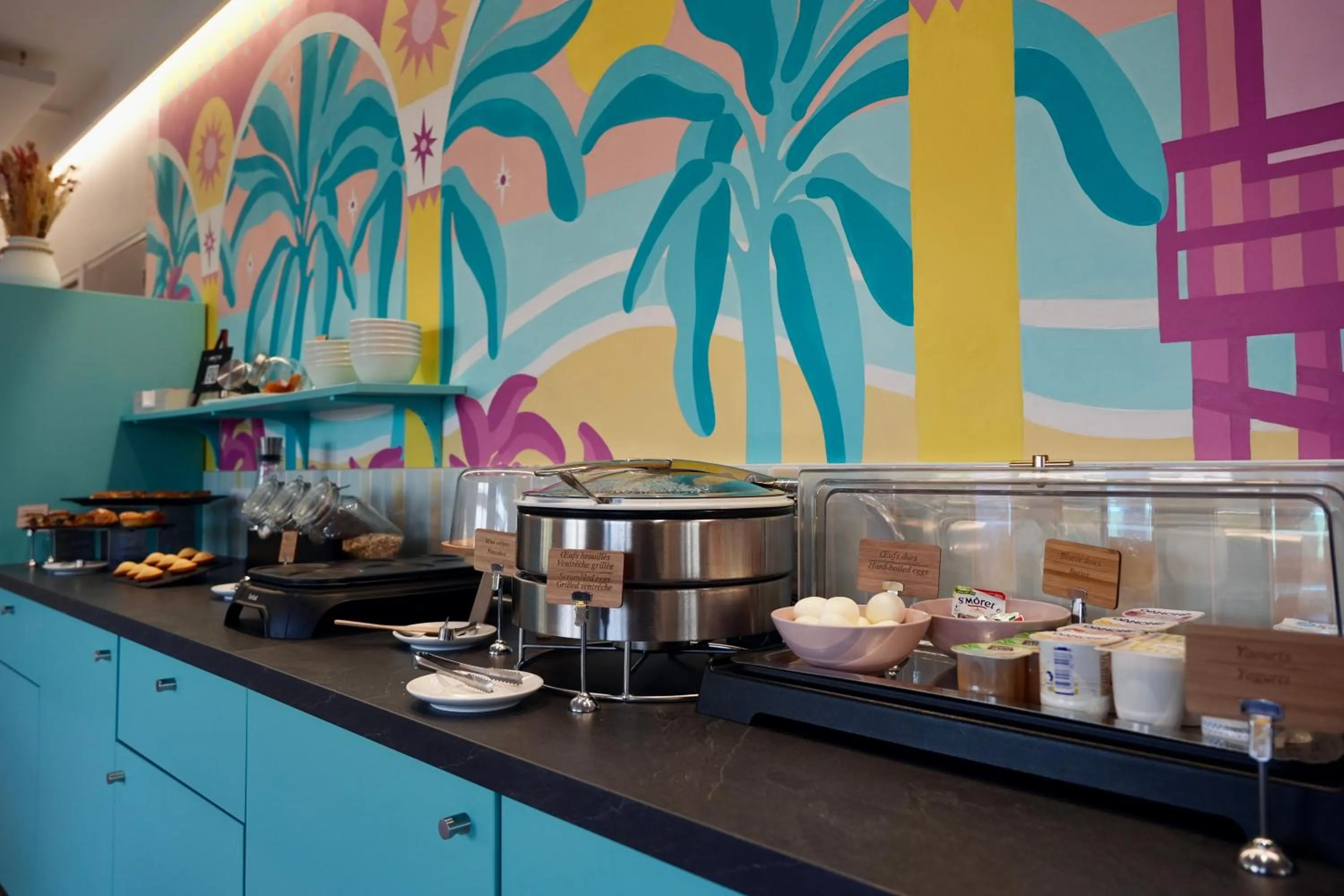 Buffet breakfast in Sure Hotel by Best Western Biarritz Aeroport