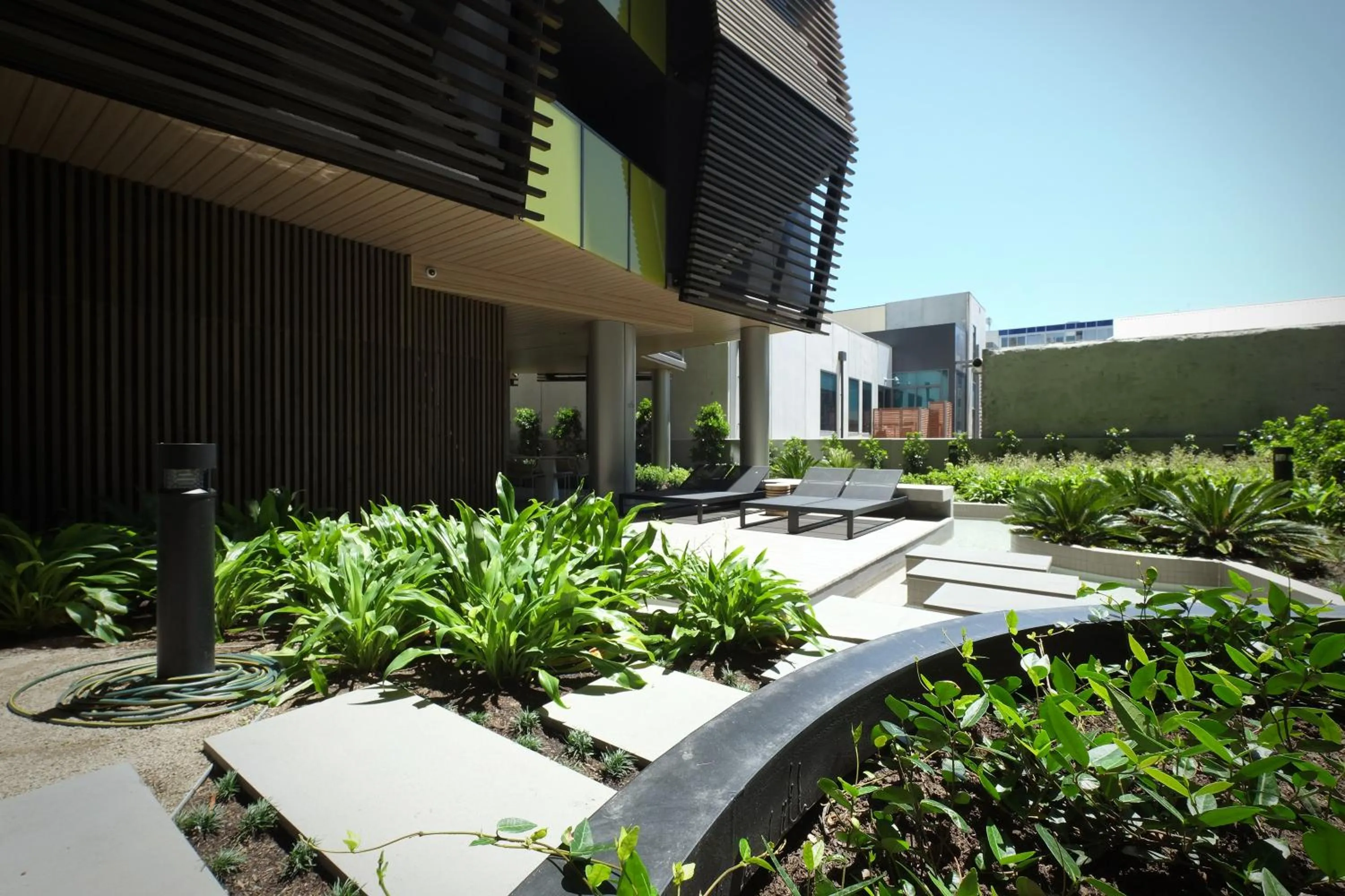 BBQ facilities in Turnkey Accommodation-North Melbourne