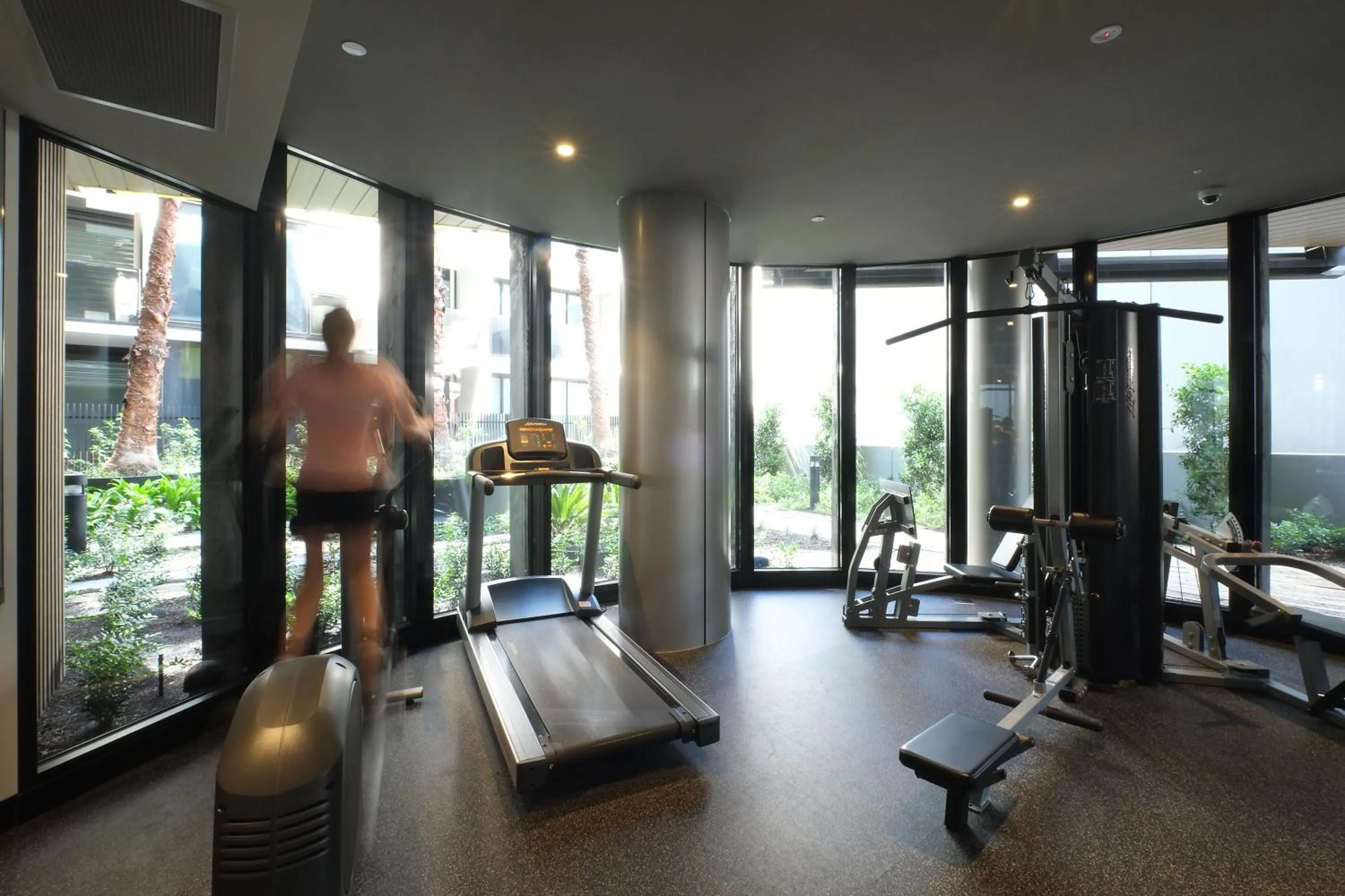 Fitness centre/facilities in Turnkey Accommodation-North Melbourne