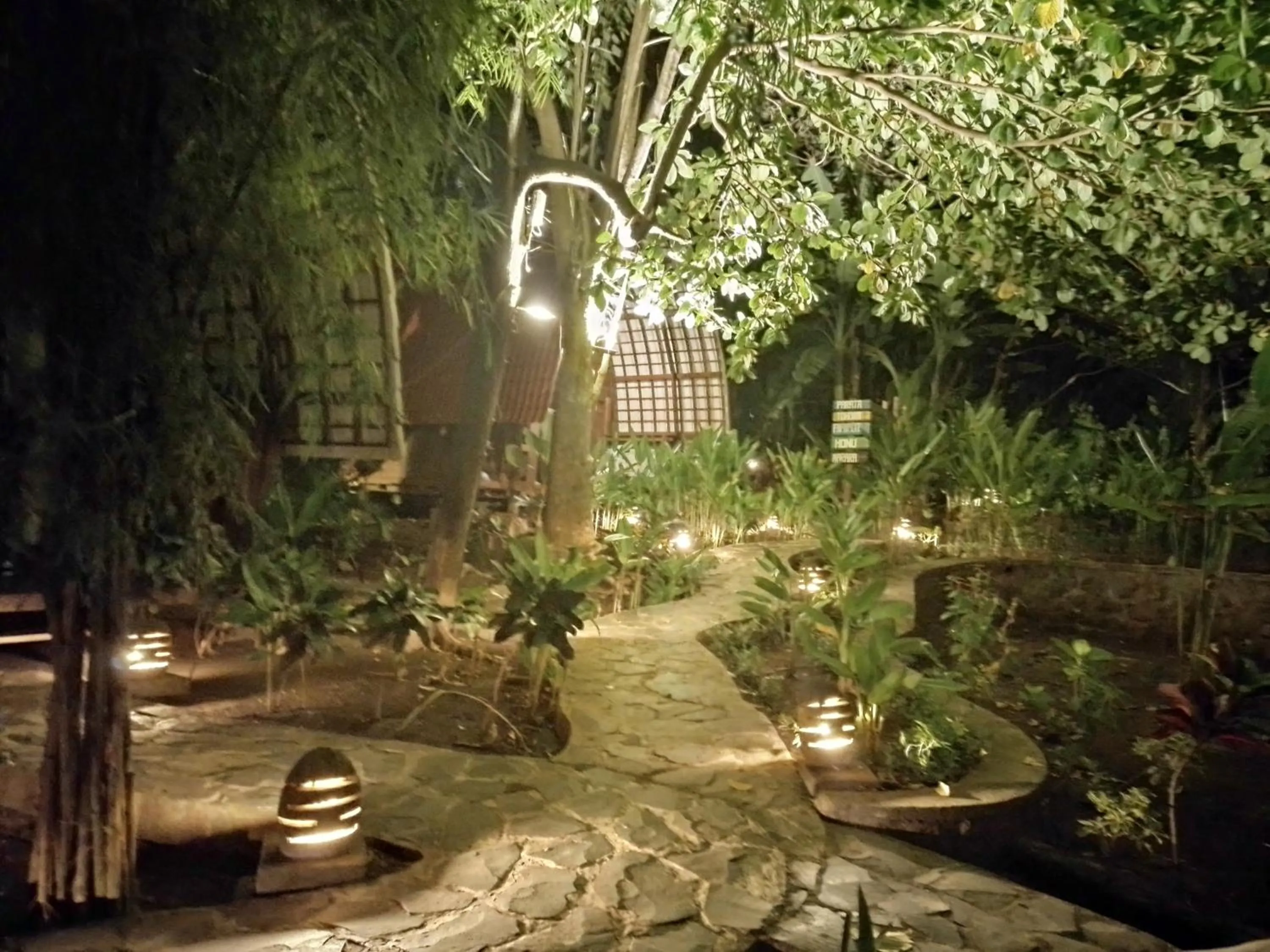 Night in Ocean Prana Village