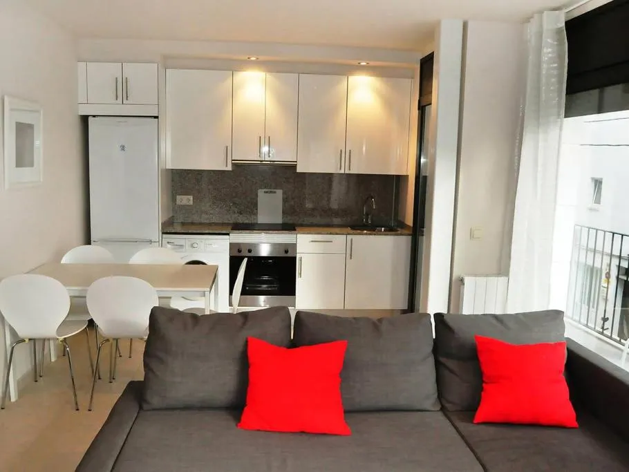 Kitchen or kitchenette in Apartamentos TDM