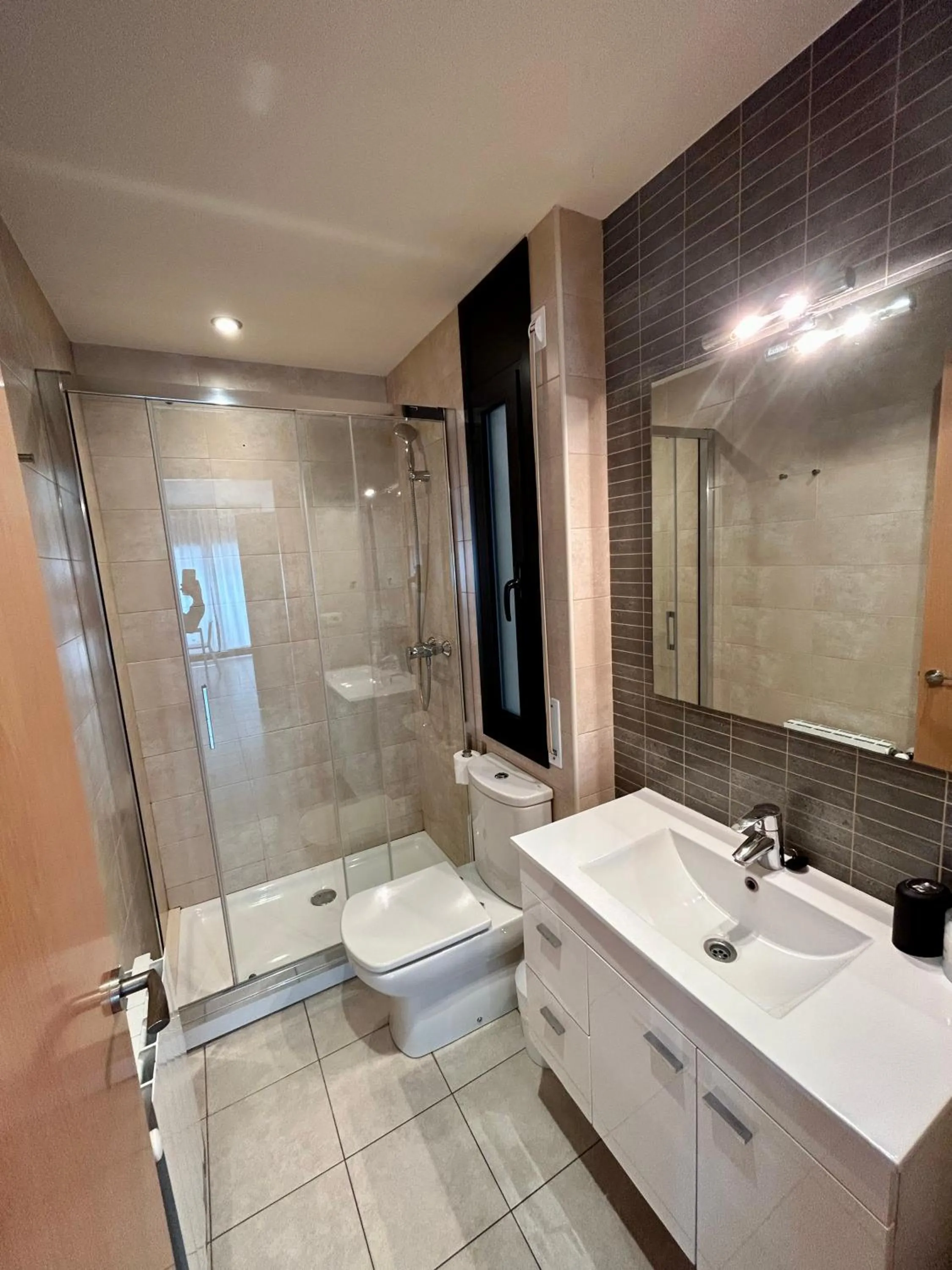 Bathroom in Apartamentos TDM