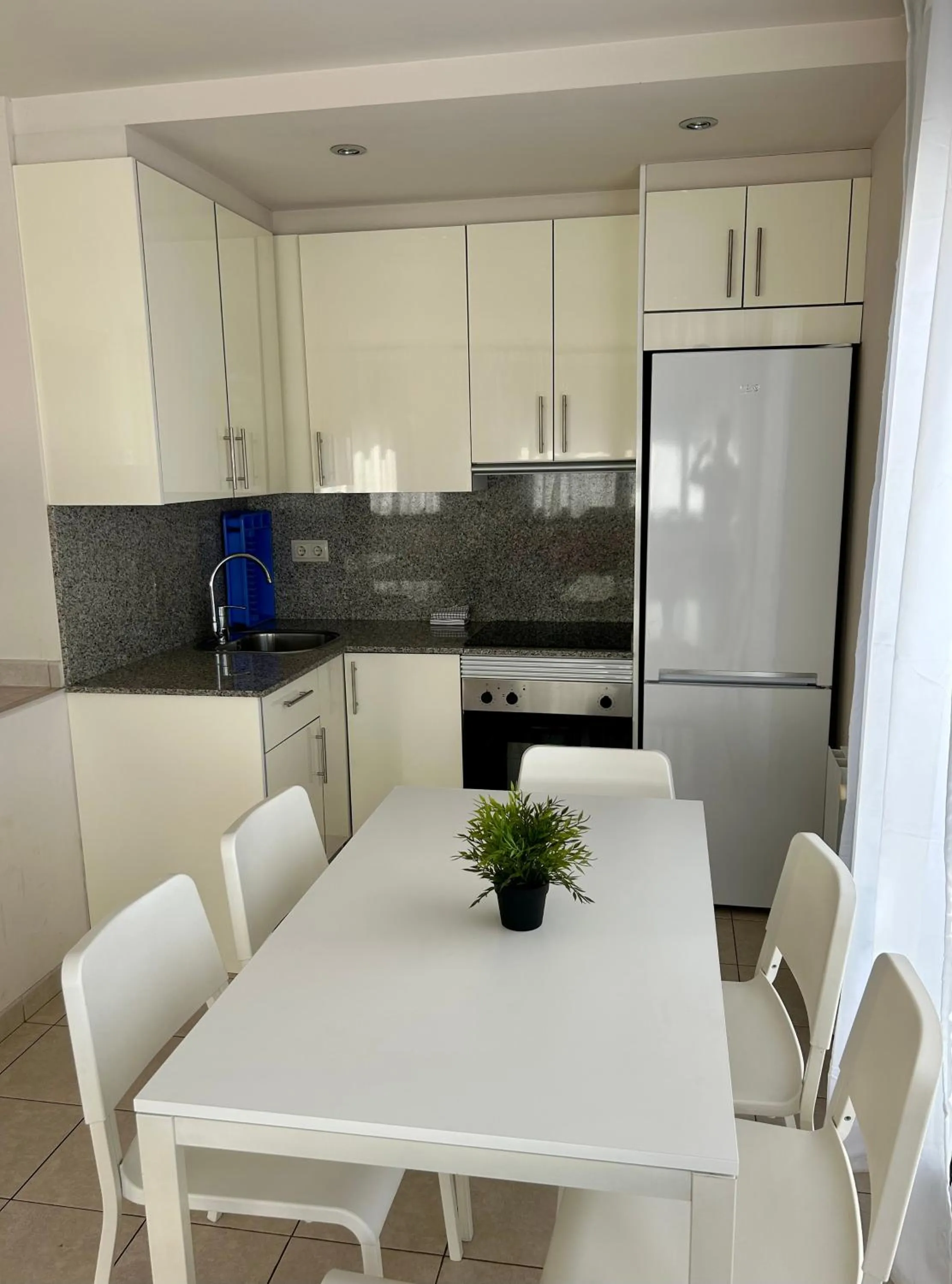 Kitchen or kitchenette in Apartamentos TDM