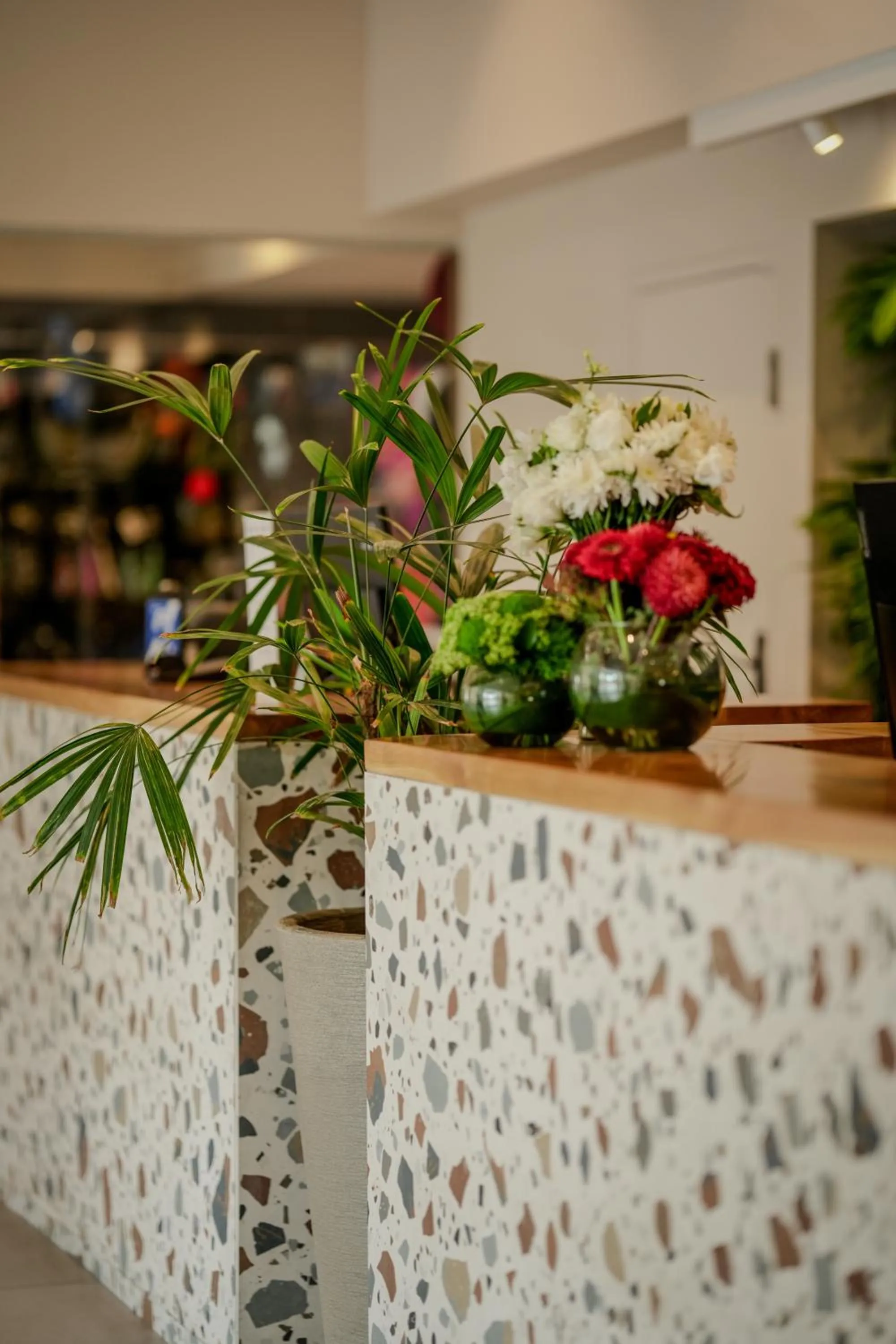 Lobby or reception in Prima Music Hotel