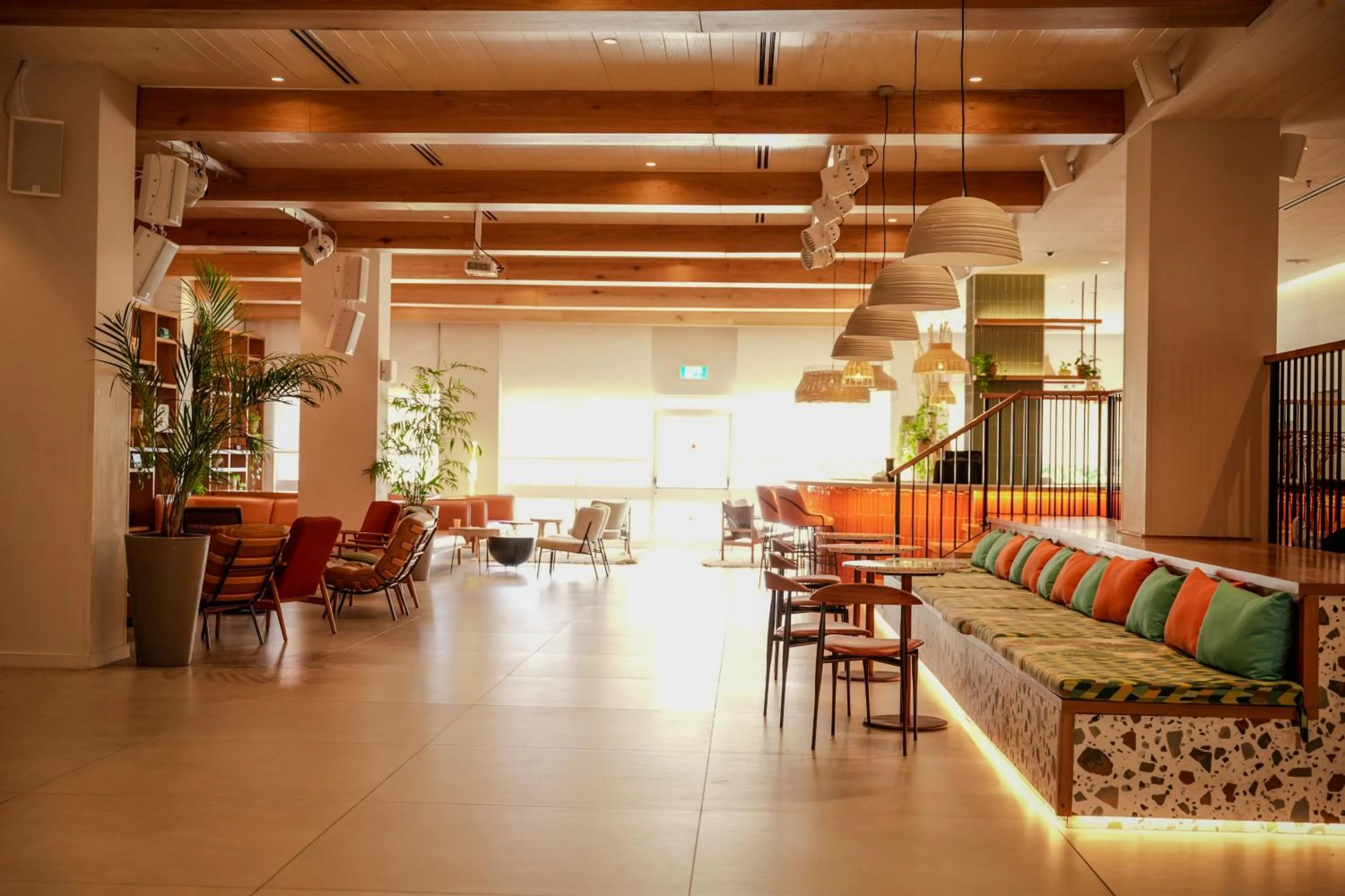 Lobby or reception in Prima Music Hotel