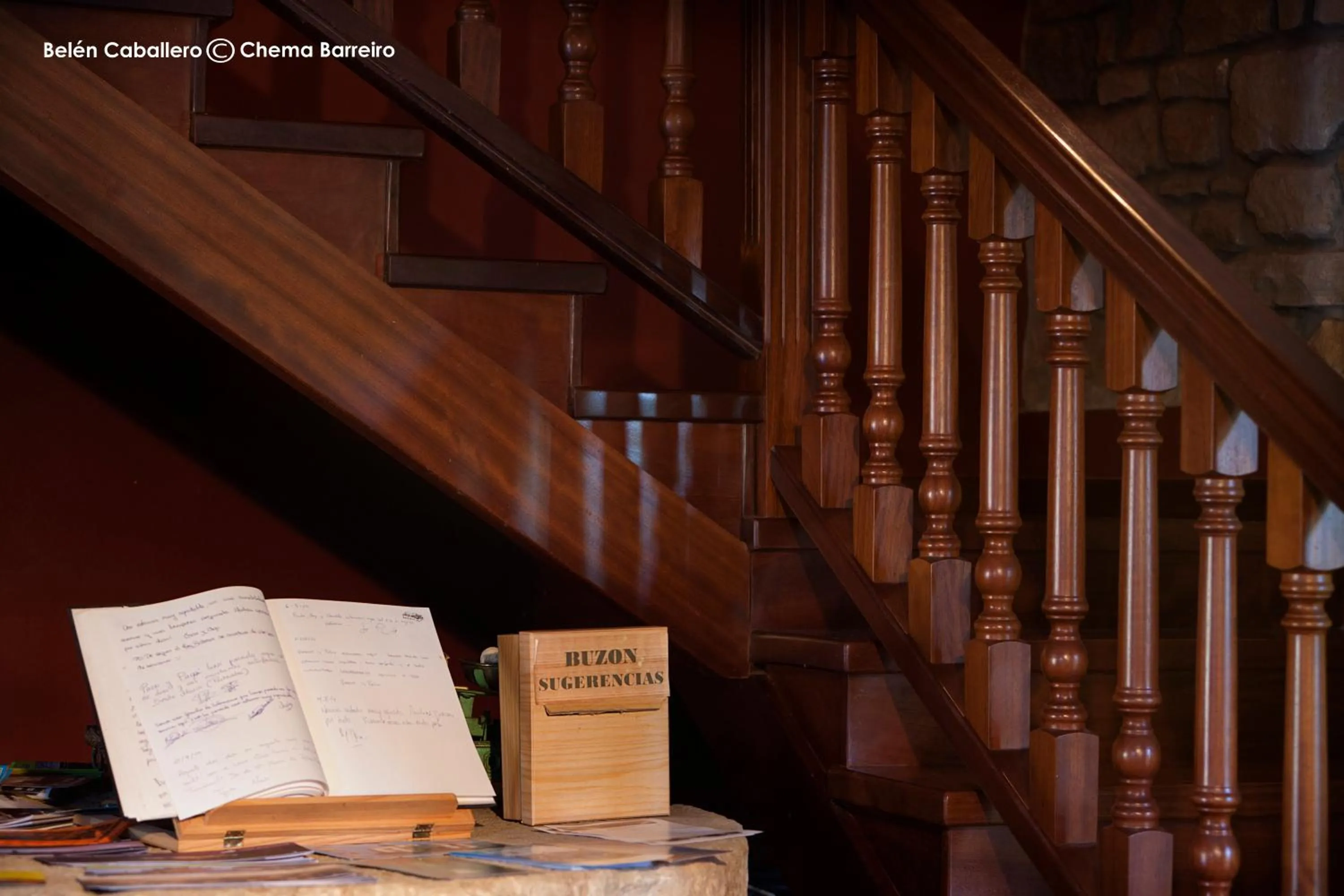 Lobby or reception in La Casona de Quintes