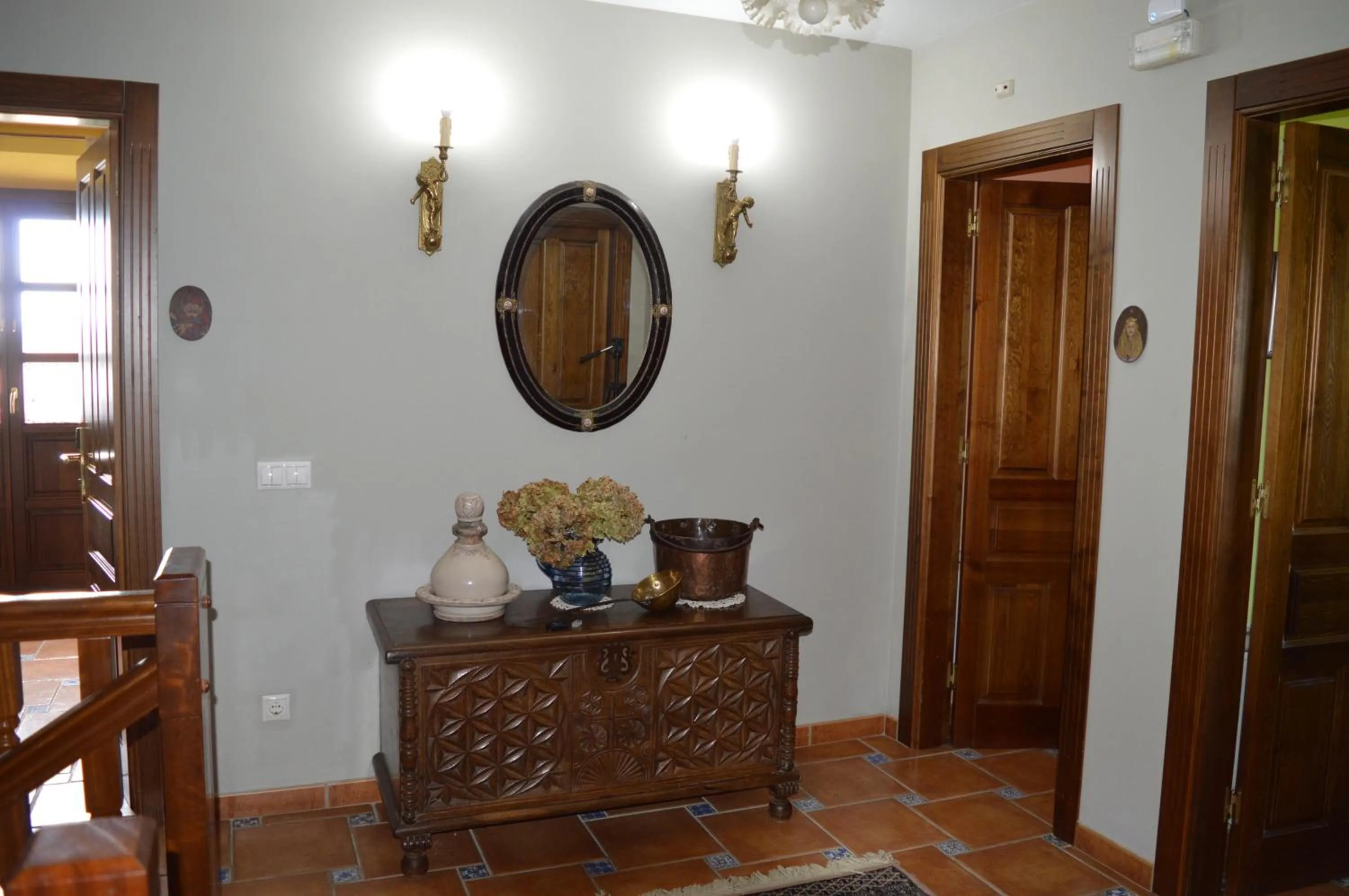 Decorative detail in La Casona de Quintes