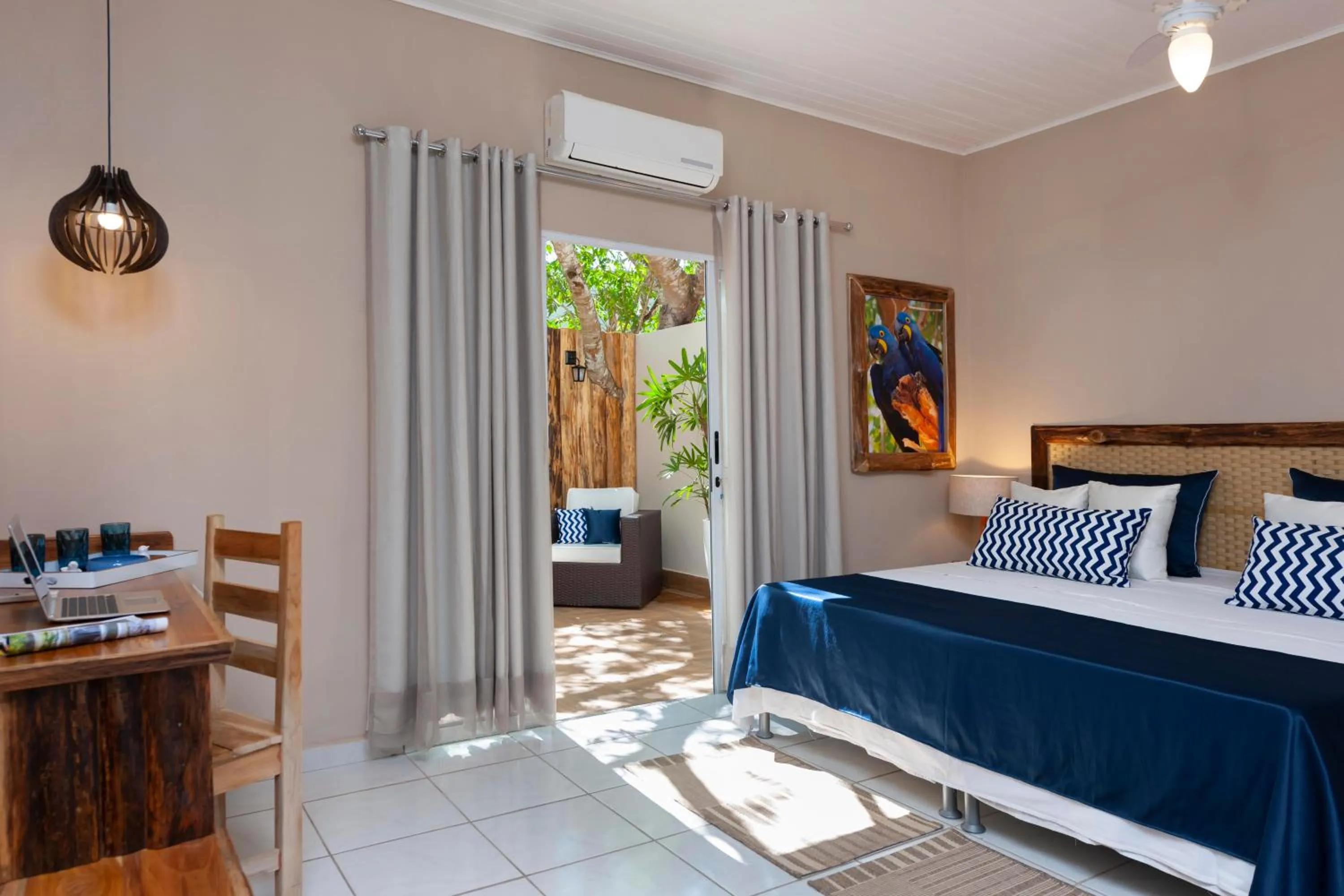 Photo of the whole room, Bed in Pousada Rio Claro