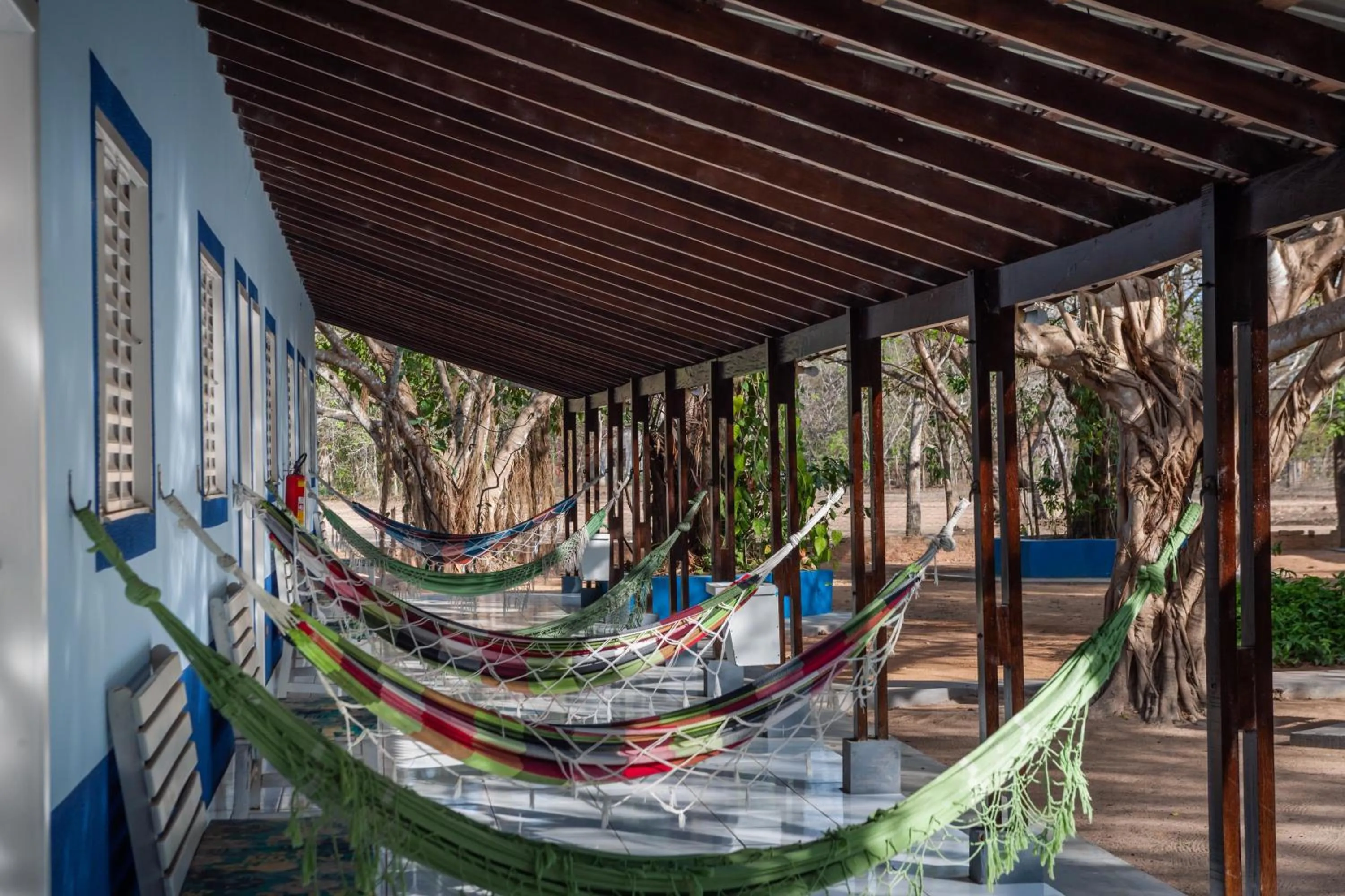 Patio in Pousada Rio Claro