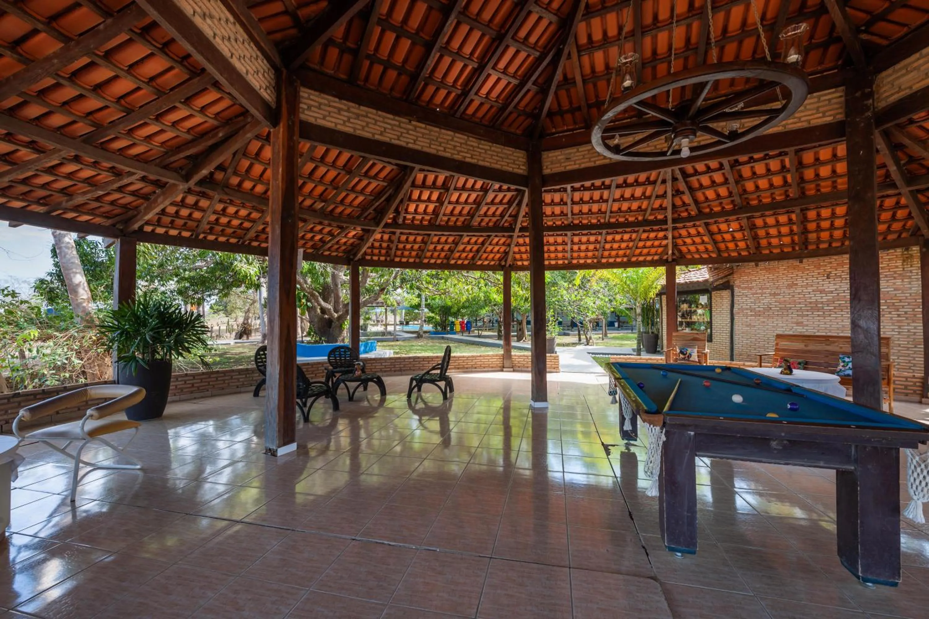 Billiard in Pousada Rio Claro