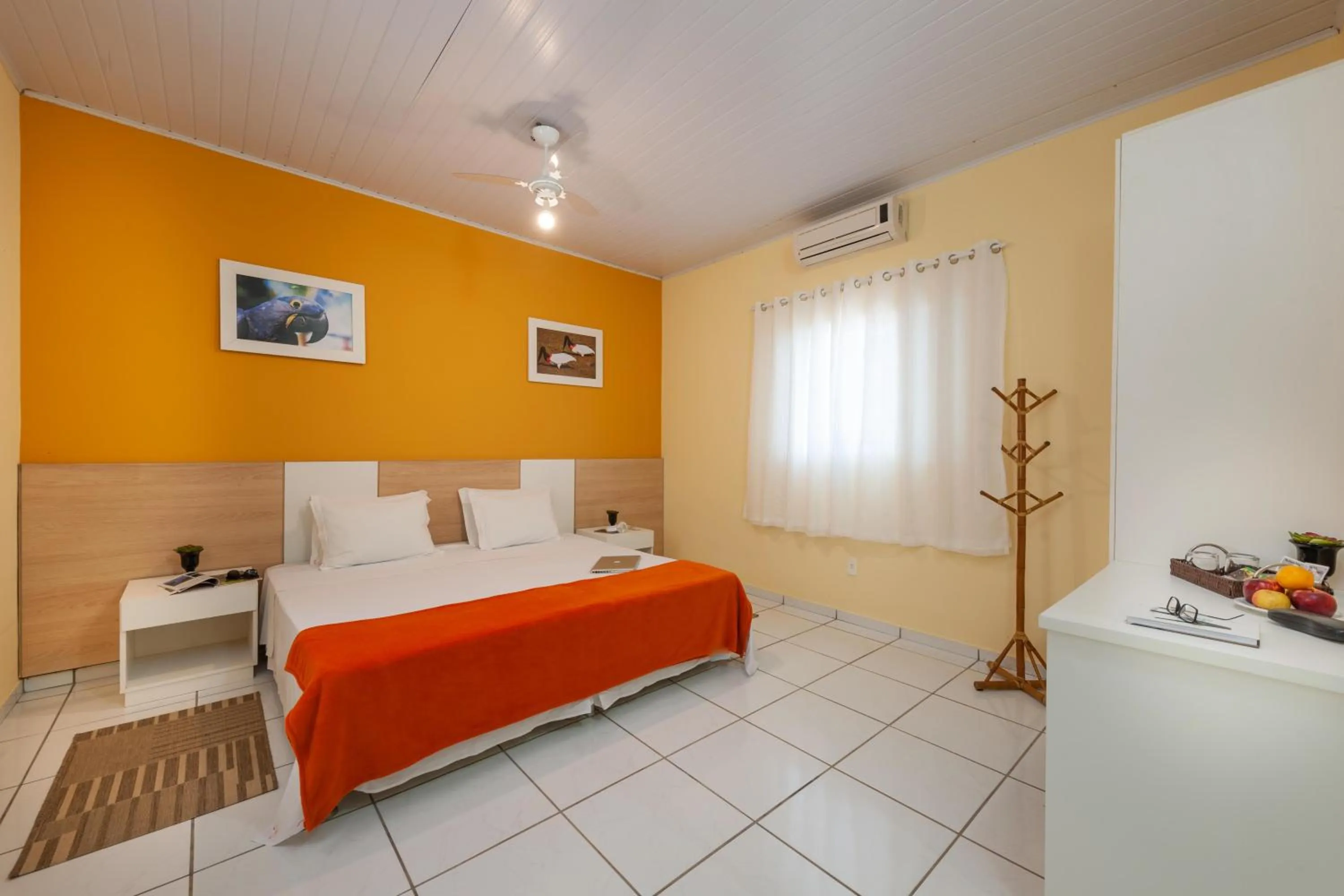 Bed in Pousada Rio Claro