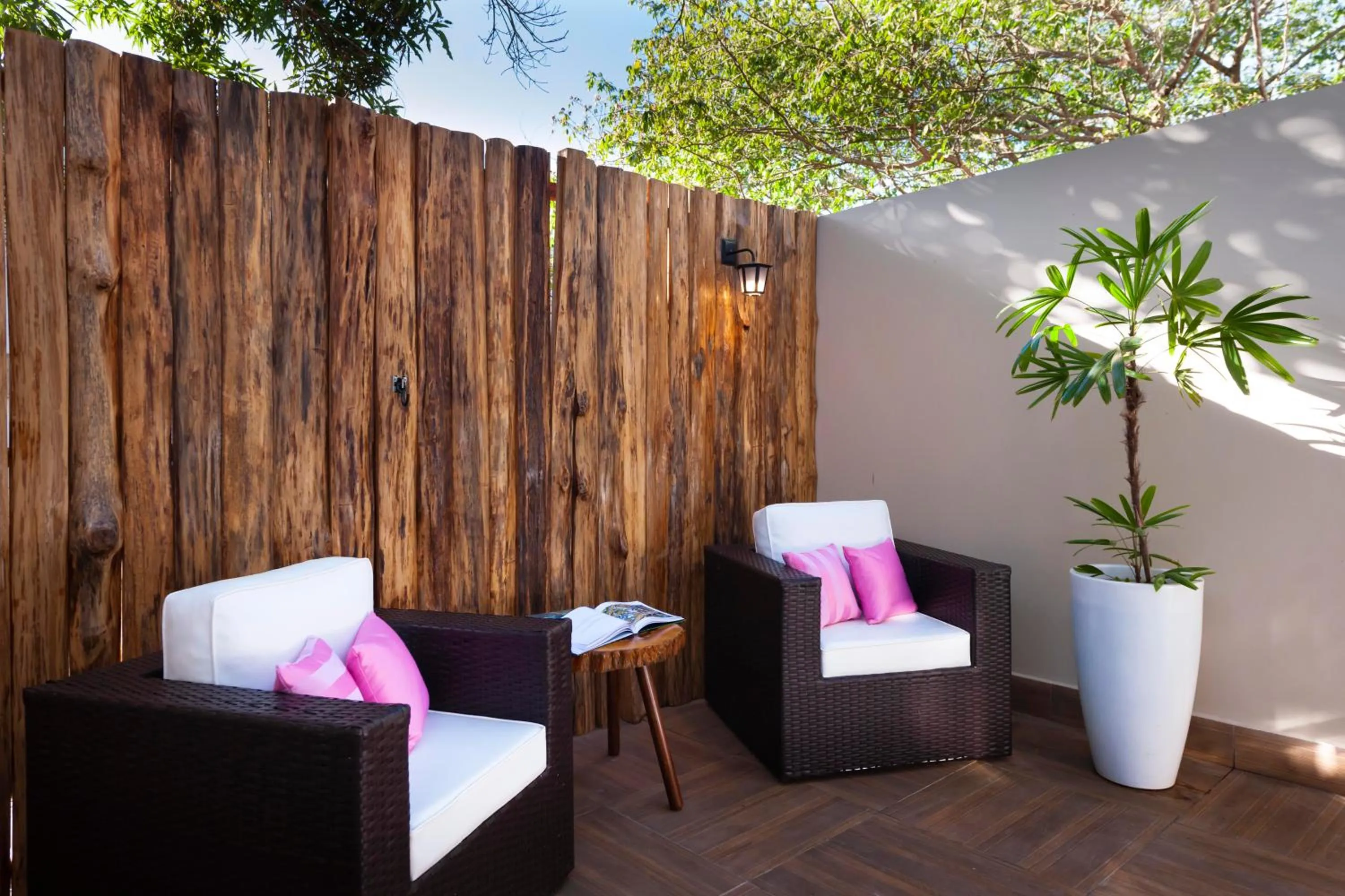 Patio in Pousada Rio Claro