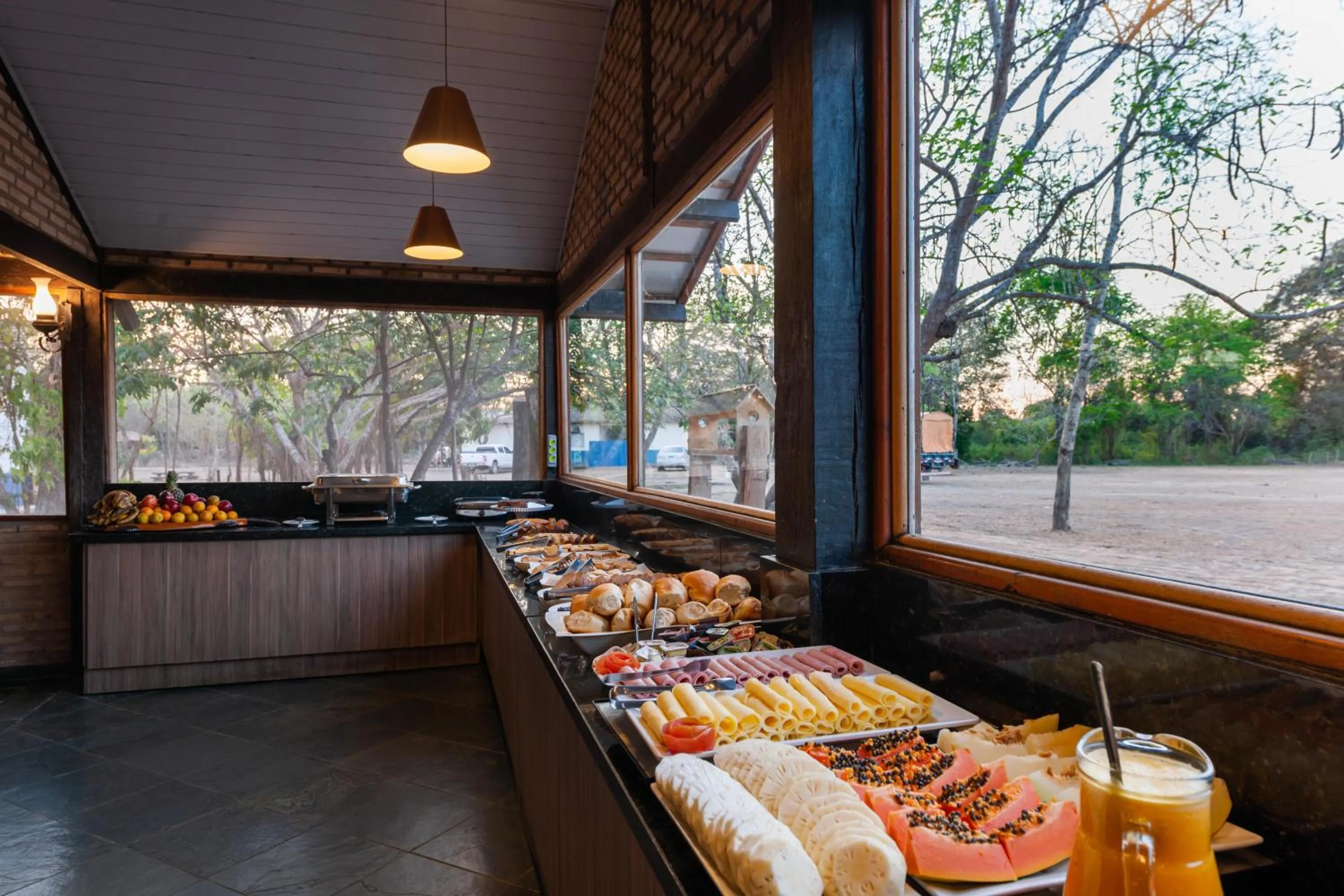 Breakfast in Pousada Rio Claro