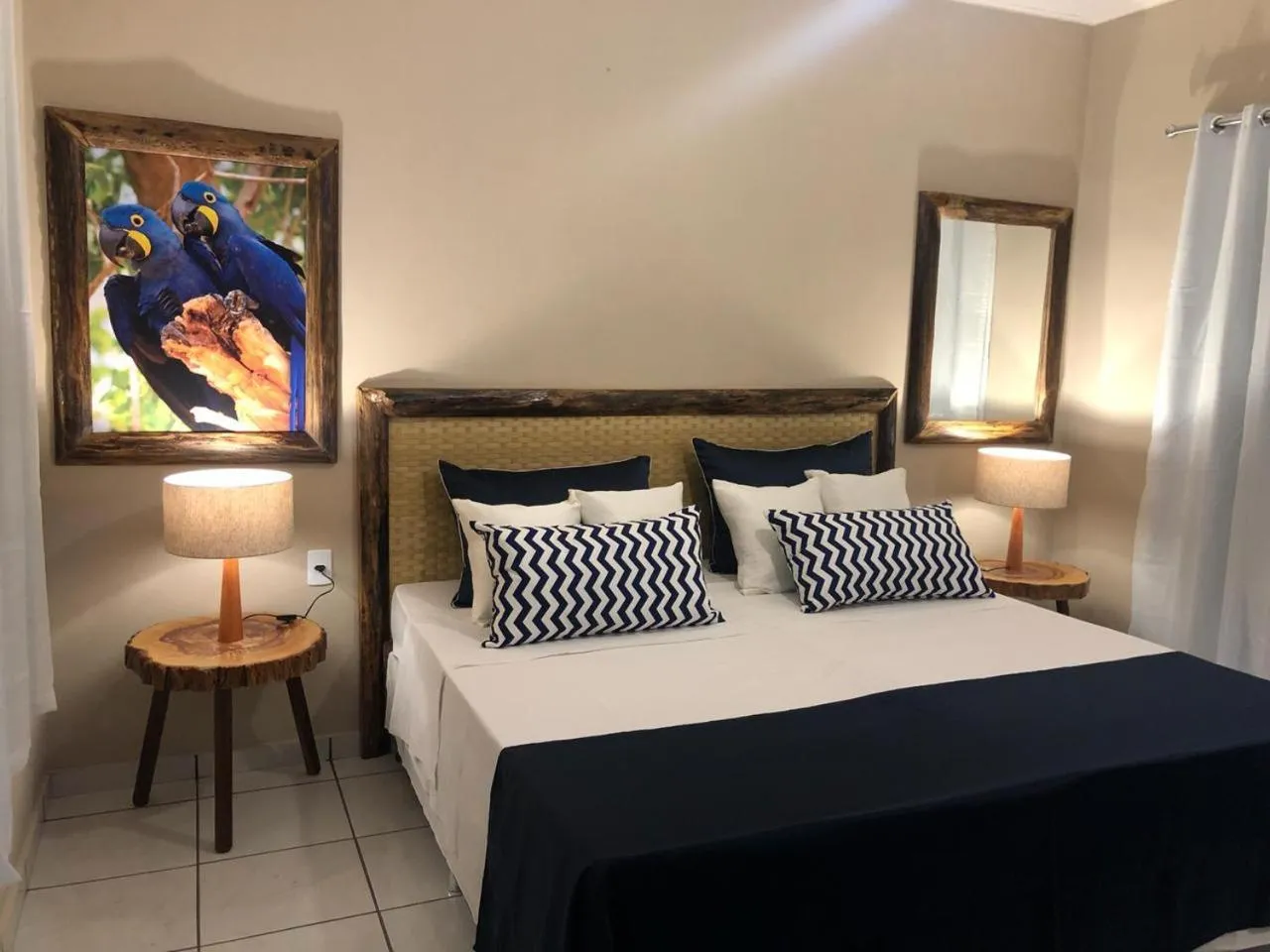 Photo of the whole room, Bed in Pousada Rio Claro